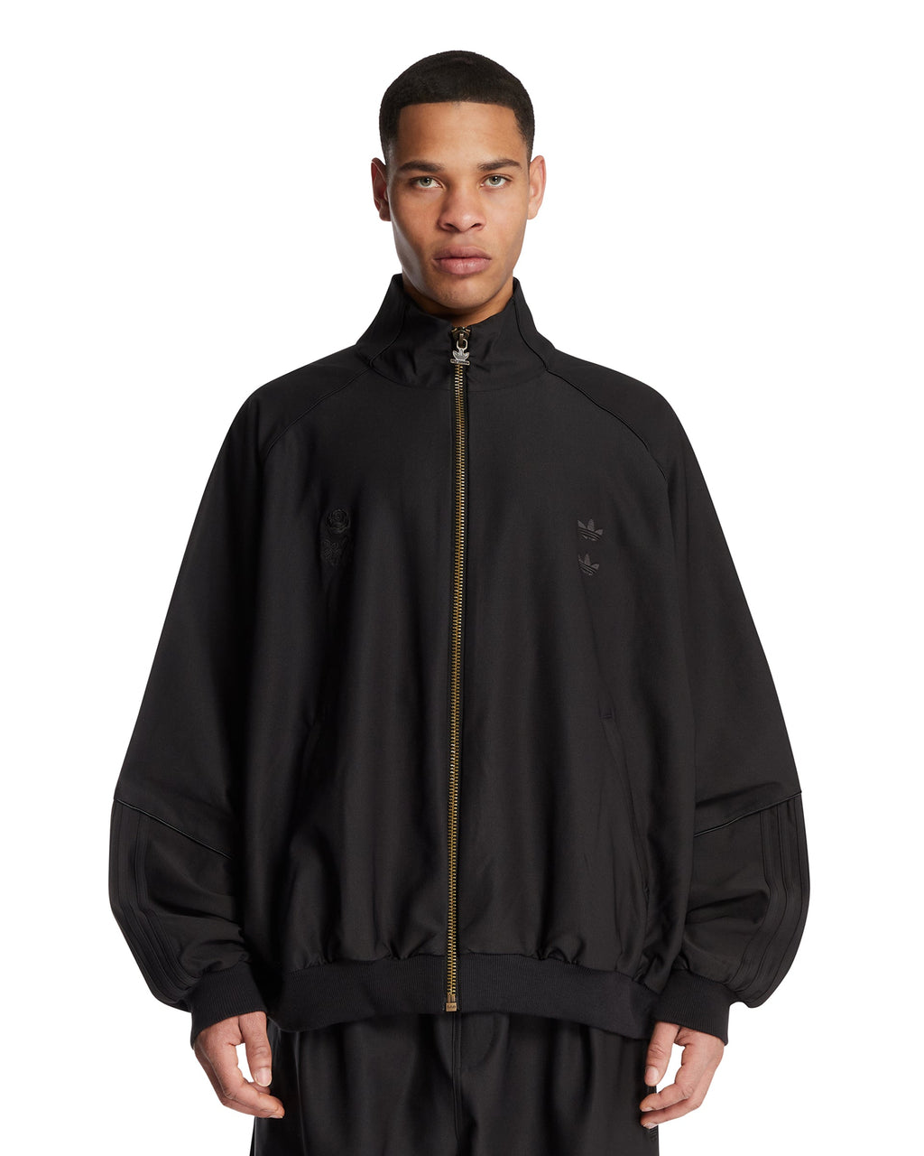 X Willy Chavarria Black Track Jacket Adidas оригінал – Купити в Україні – боковий вид