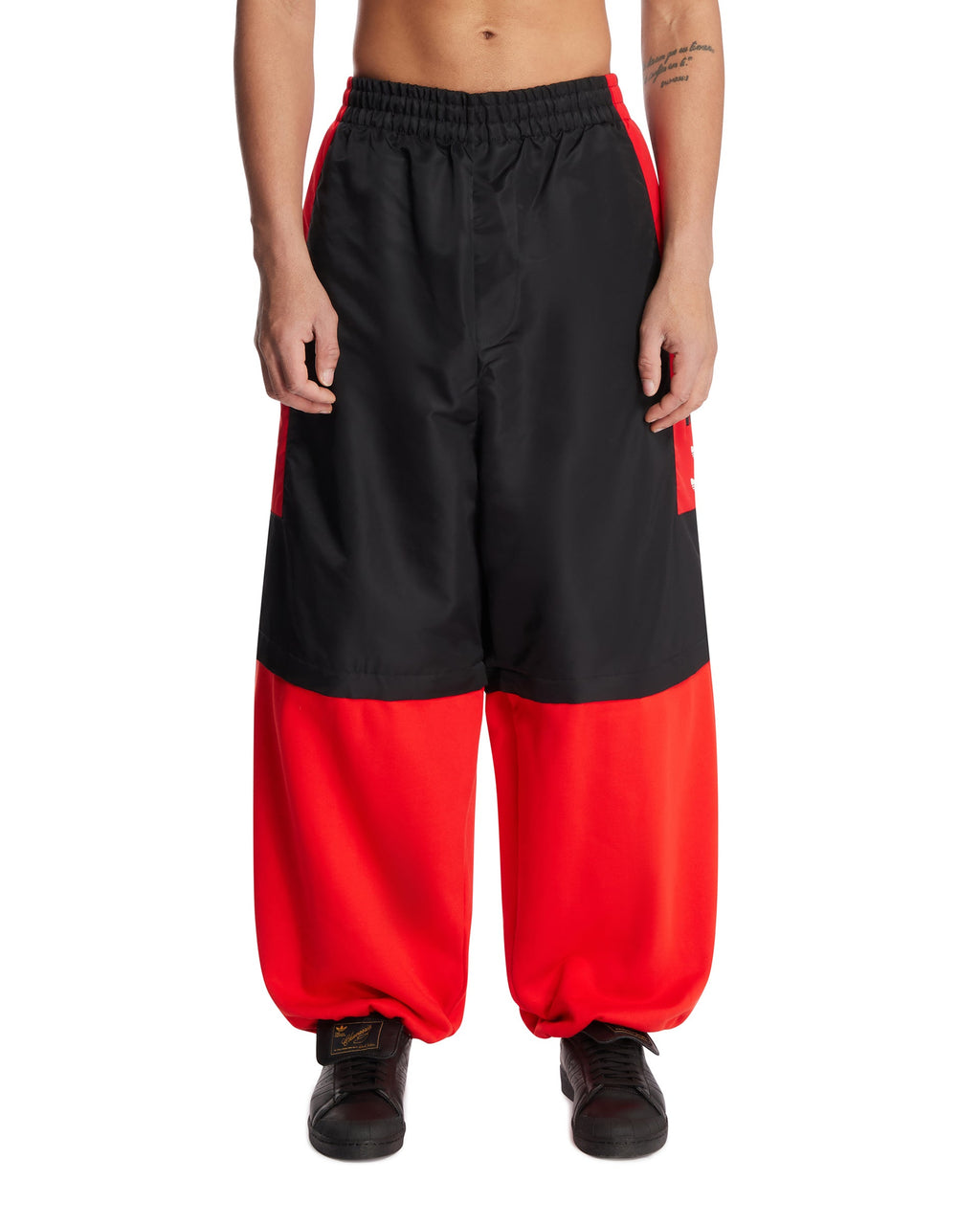 X Willy Chavarria Black Convertible Track Pants Adidas оригінал – Купити в Україні – боковий вид