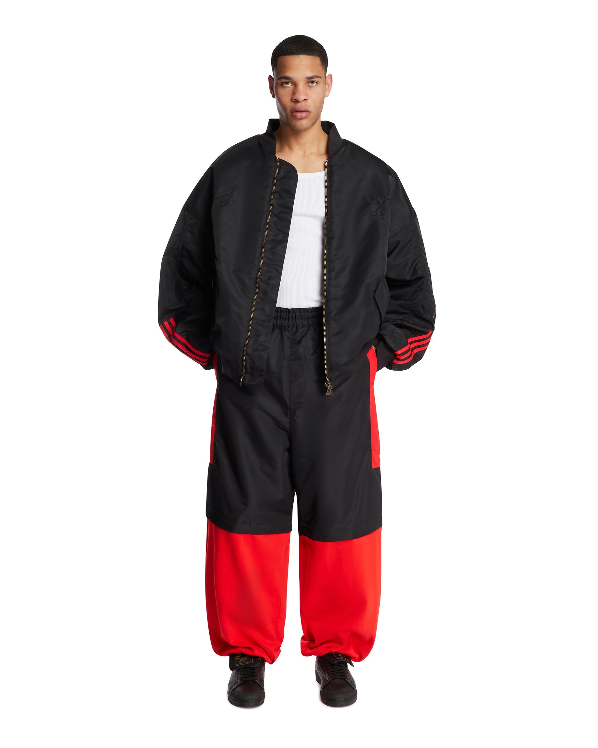 X Willy Chavarria Black Relaxed Bomber Adidas оригінал – Купити в Україні – детальний вид - ADIDAS