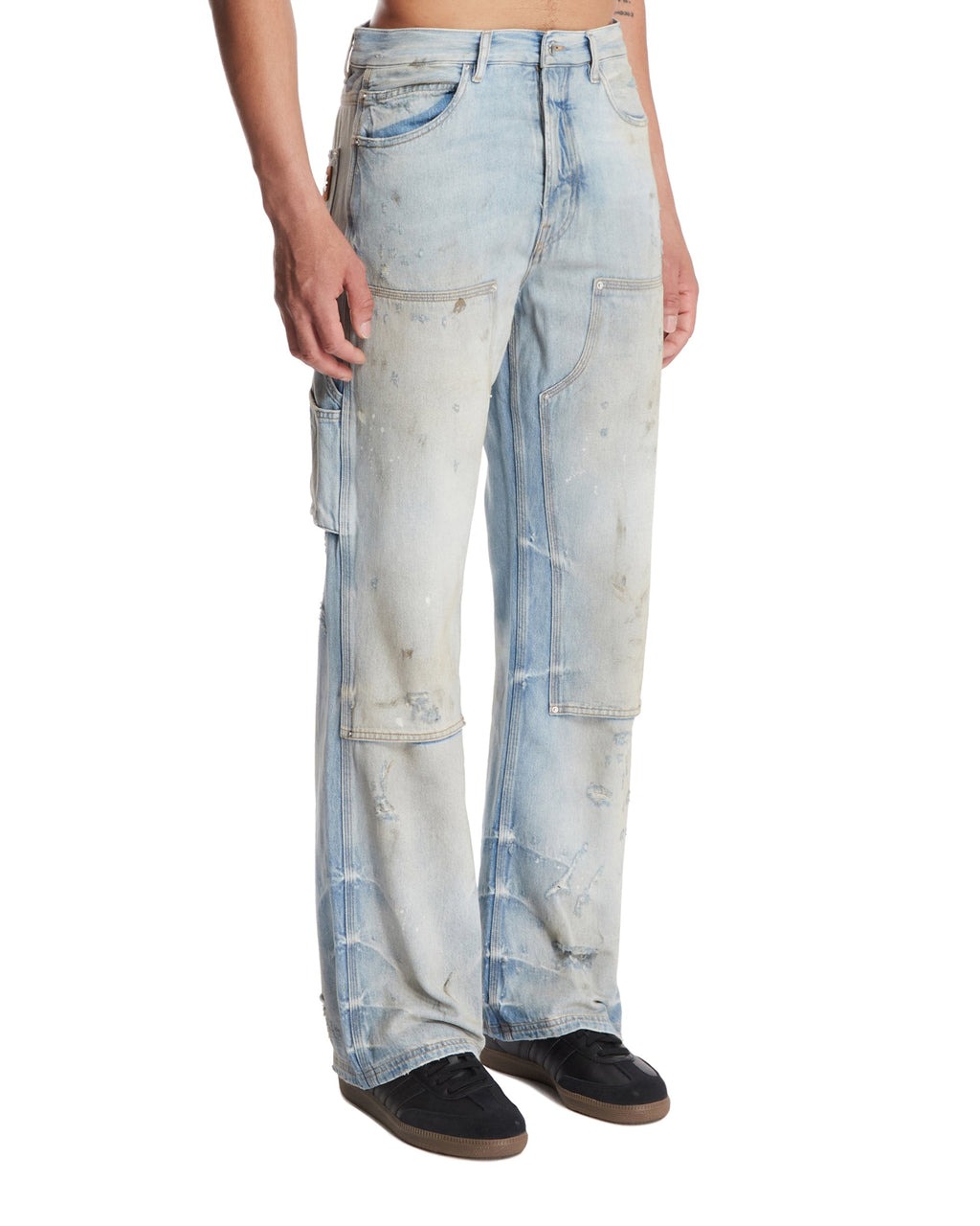 Оригінальна Blue Carpenter Jeans Amiri – вид ззаду