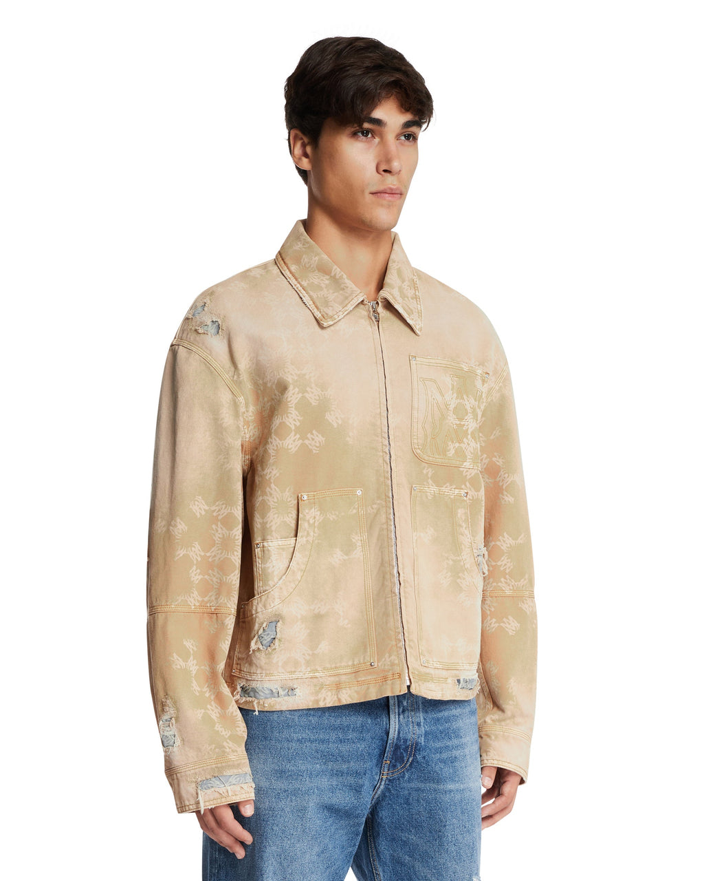 Оригінальна Beige Work Jacket Amiri – вид ззаду