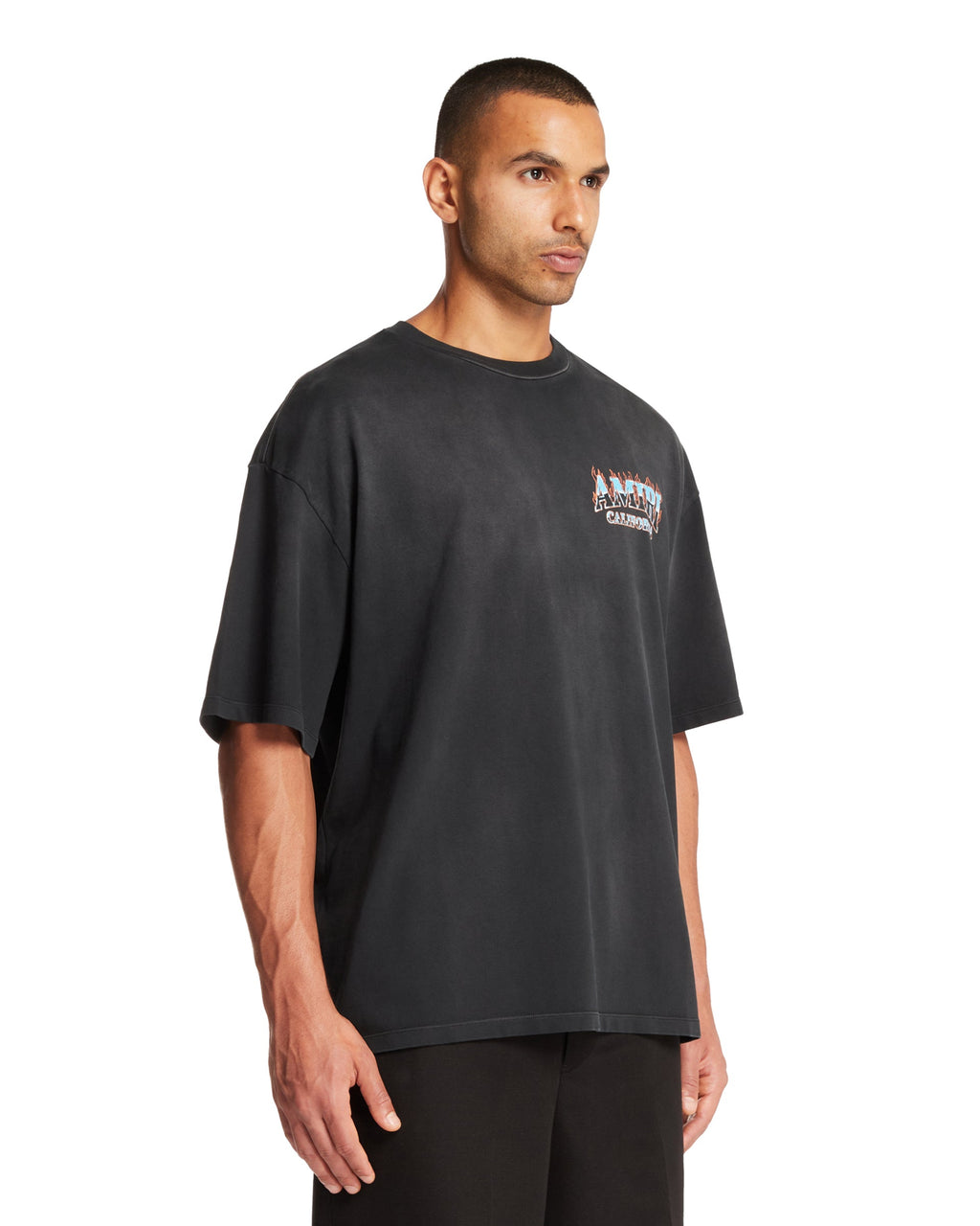 Black Sunny Places T-Shirt Amiri оригінал – Купити в Україні – вид ззаду