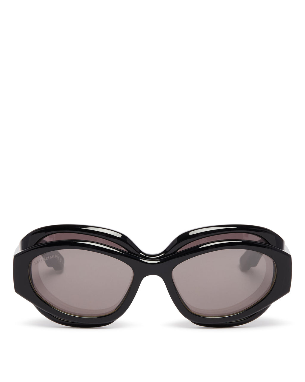 Black Superbusy Round Sunglasses Balenciaga оригінал – Купити в Україні – боковий вид