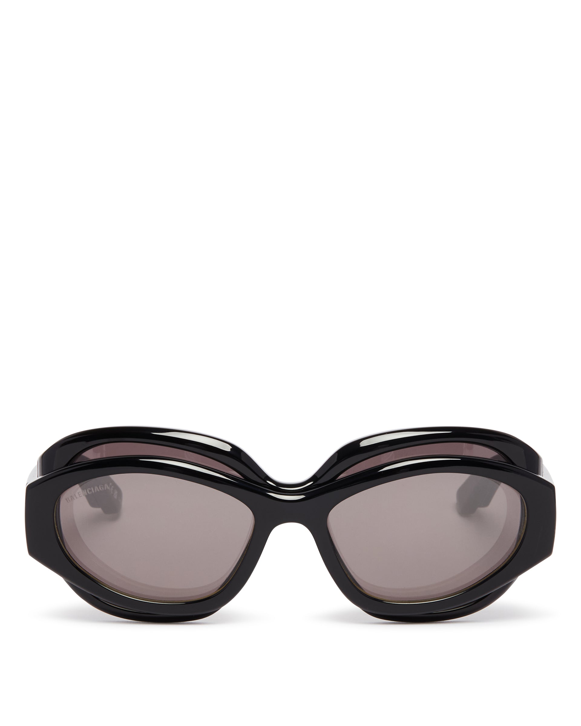 Black Superbusy Round Sunglasses Balenciaga оригінал – Купити в Україні – боковий вид