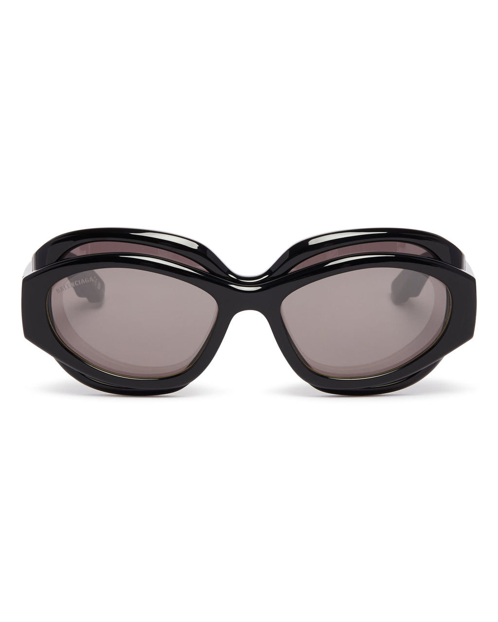 Black Superbusy Round Sunglasses Balenciaga оригінал – Купити в Україні – вид ззаду