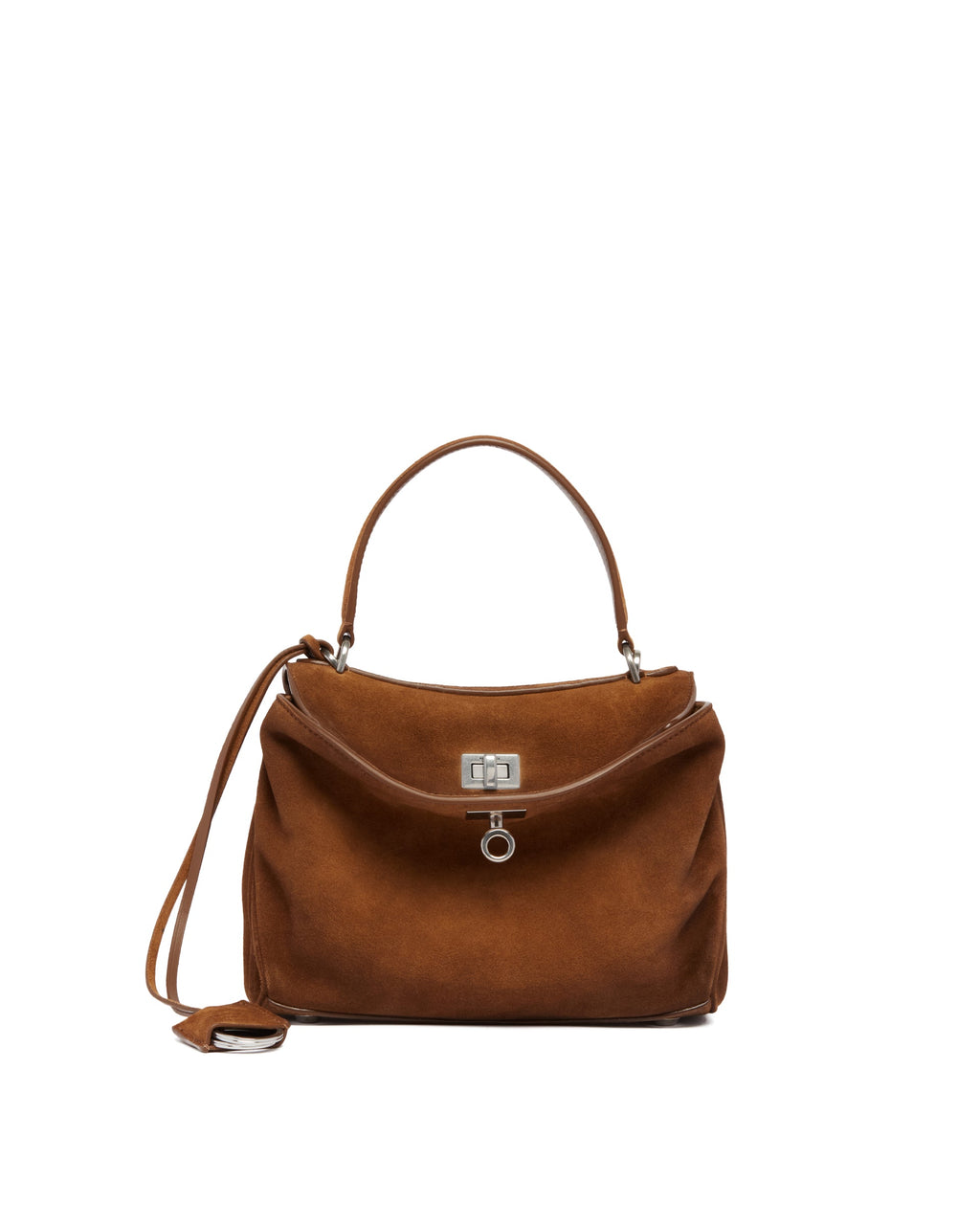 Оригінальна Brown Mini Rodeo Bag Balenciaga – боковий вид