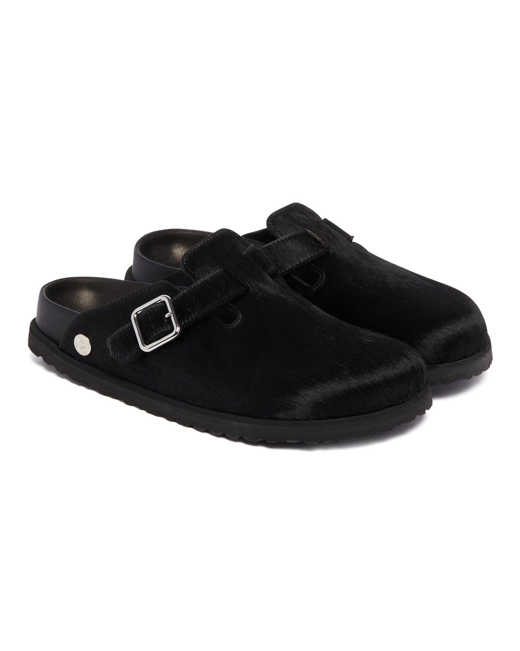 Оригінальна Black 1774 Boston Pony Hair Slippers Birkenstock – детальний вид
