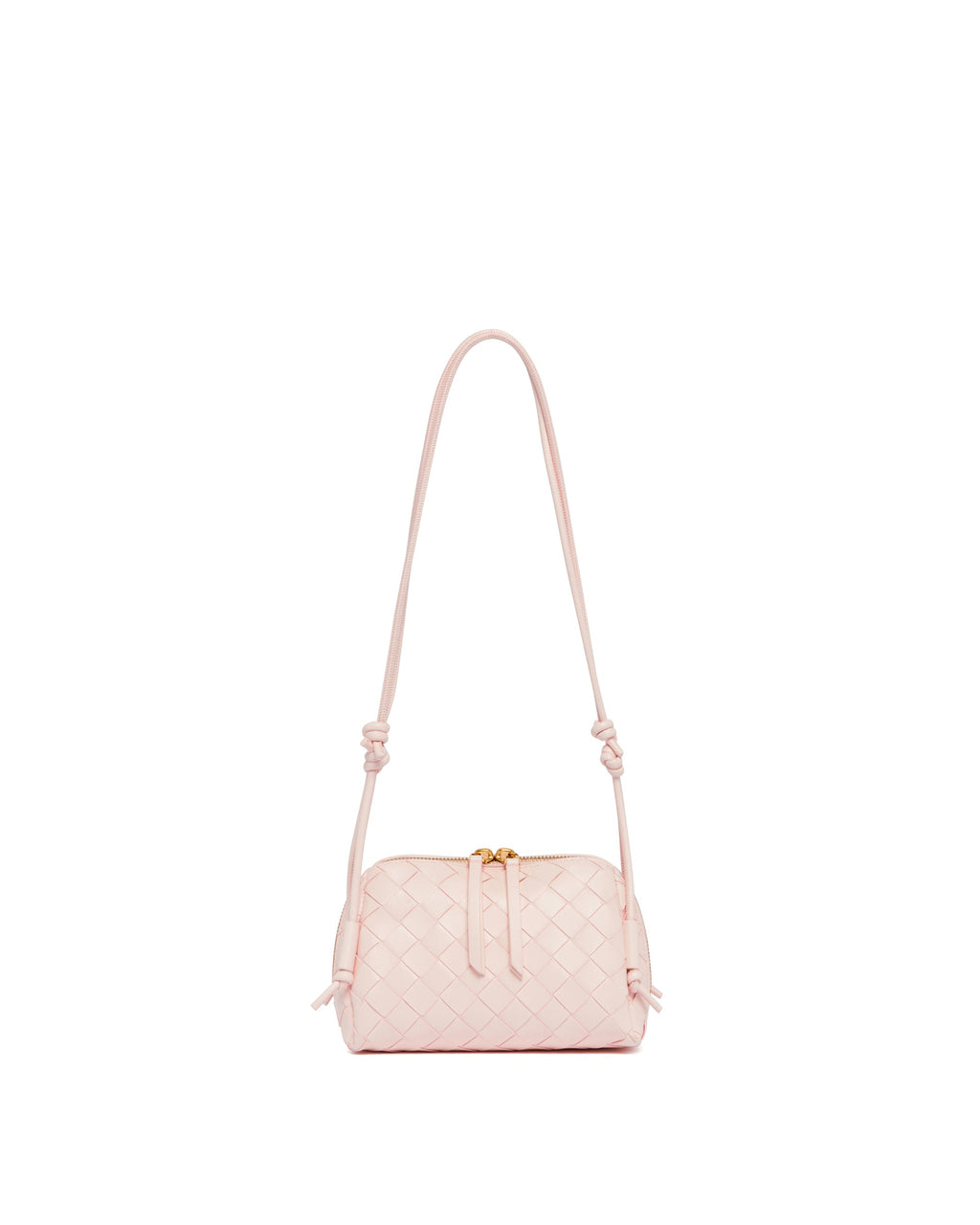 Pink Concert Clutch Bottega veneta – Гарантія оригінальності – боковий вид