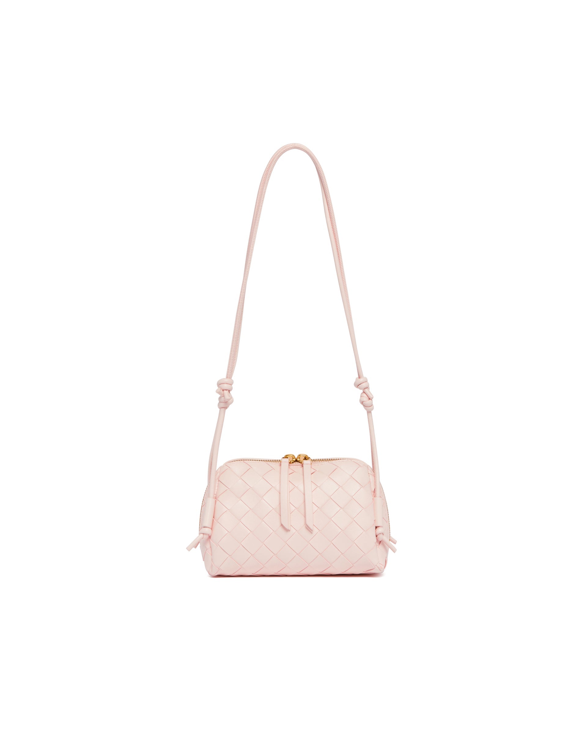 Pink Concert Clutch Bottega veneta – Гарантія оригінальності – вид ззаду