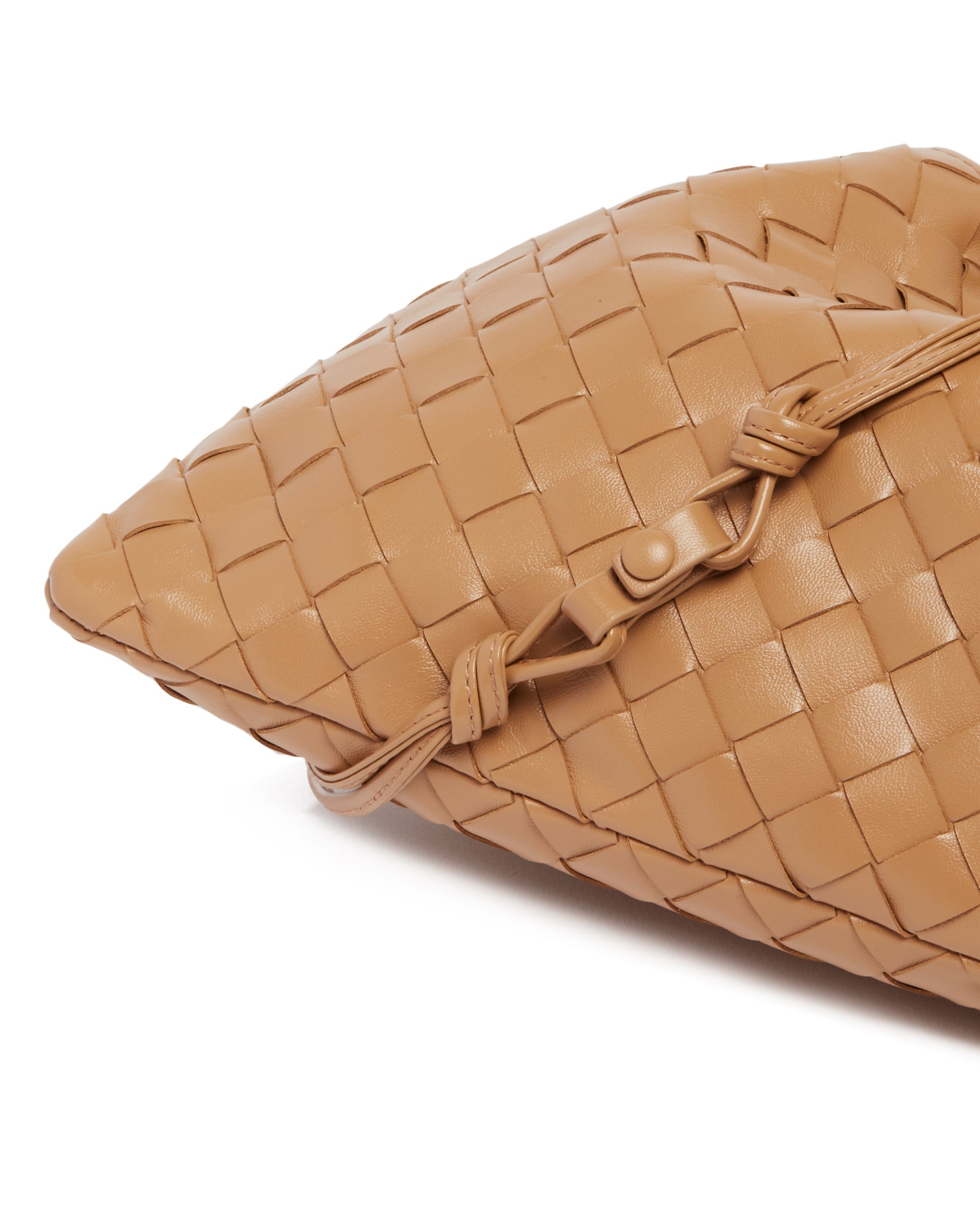 Beige Leather Dustbag Bottega veneta – Гарантія оригінальності – збільшений вид