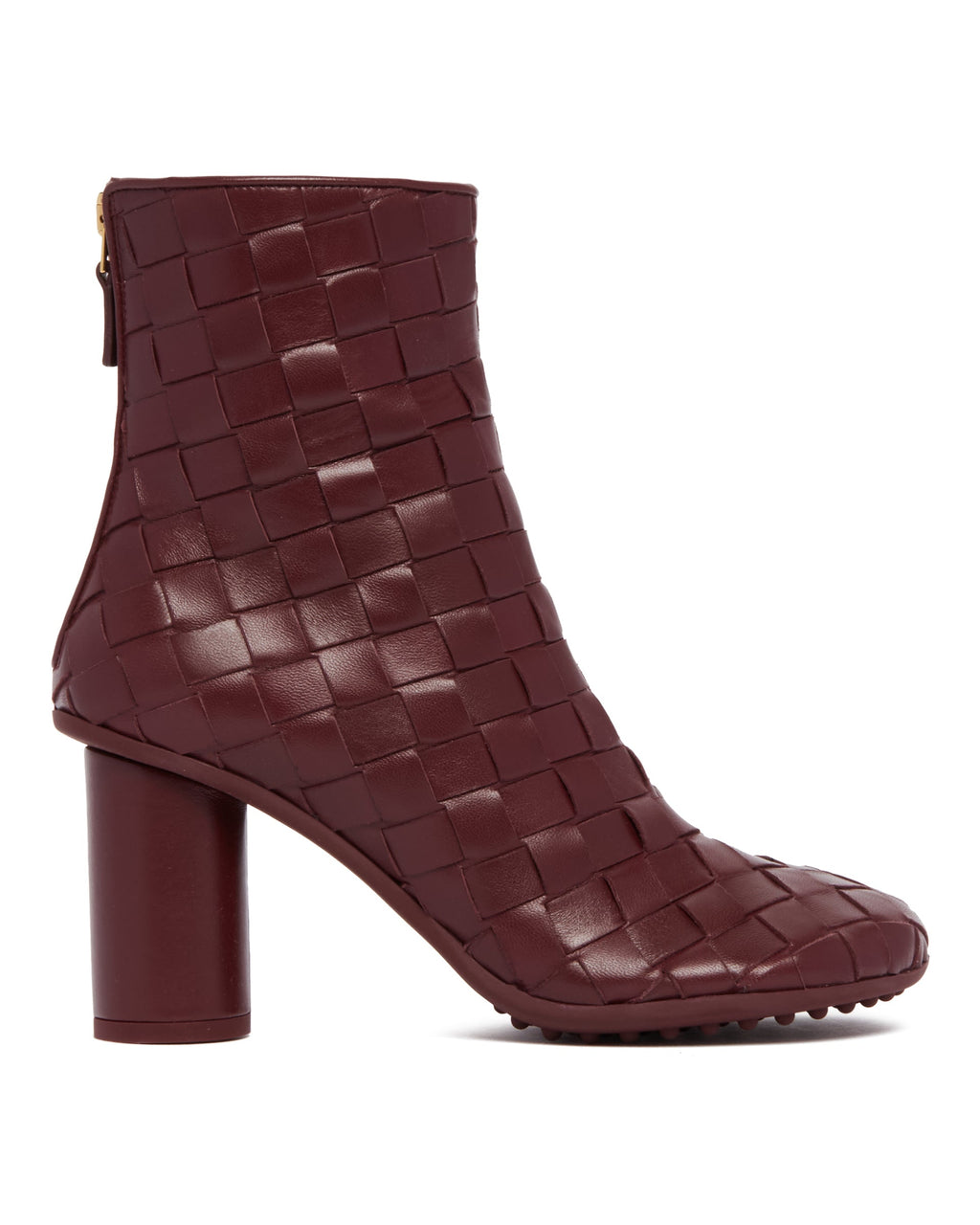 Red Atomic Boots Bottega veneta – Гарантія оригінальності – вид ззаду
