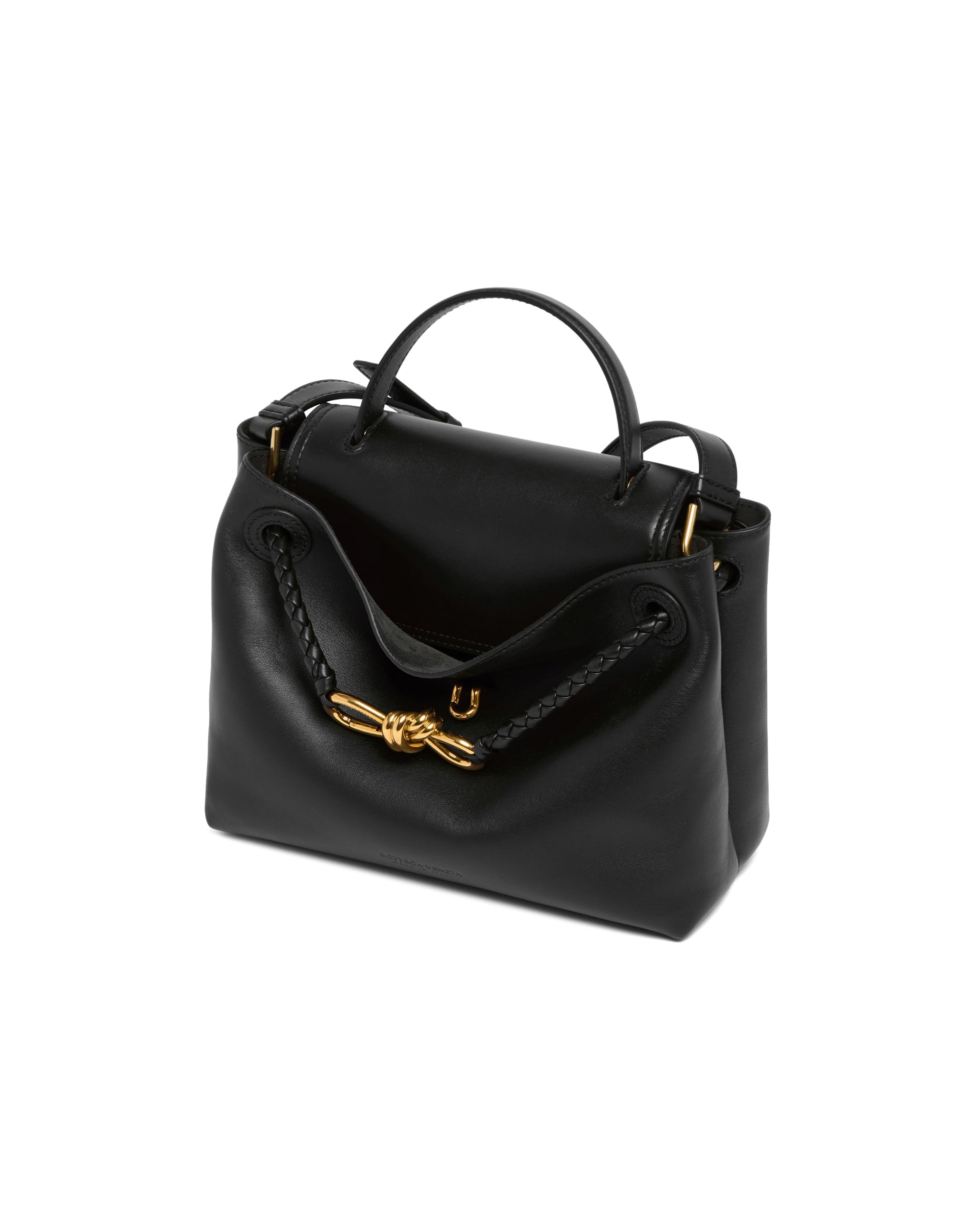 Black Small Ciao Ciao Bag Bottega veneta оригінал – Купити в Україні – збільшений вид