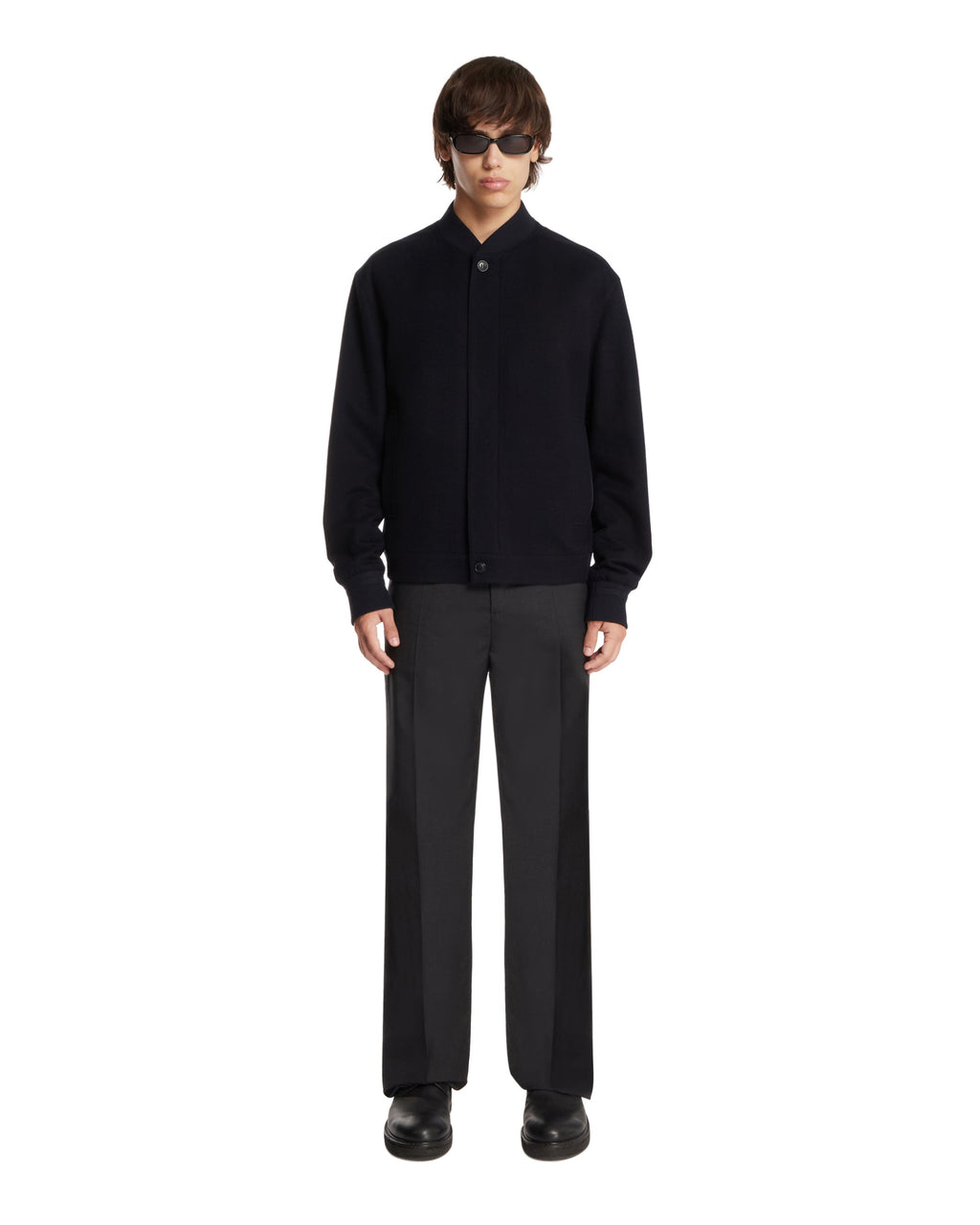 Оригінальна Gray Wool Pants Bottega veneta – детальний вид