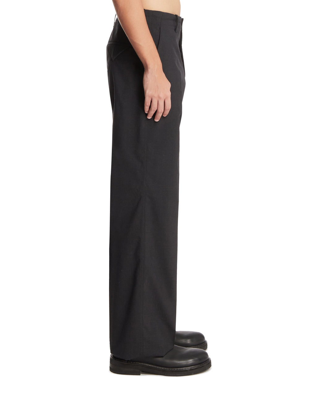 Оригінальна Gray Wool Pants Bottega veneta – збільшений вид