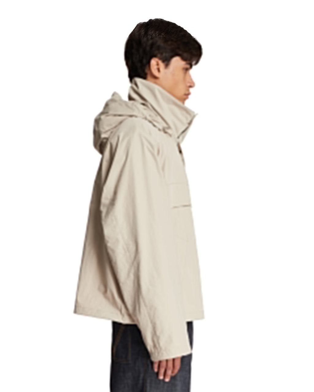 Beige Technical Nylon Jacket Bottega veneta – Гарантія оригінальності – збільшений вид