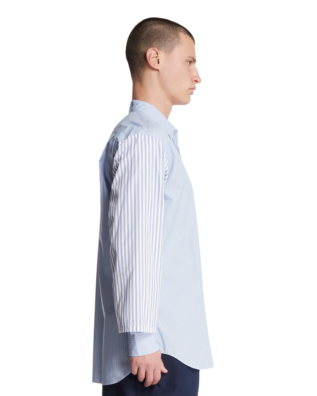 Оригінальна Light Blue Double-Sleeve Shirt Comme des garcons – збільшений вид