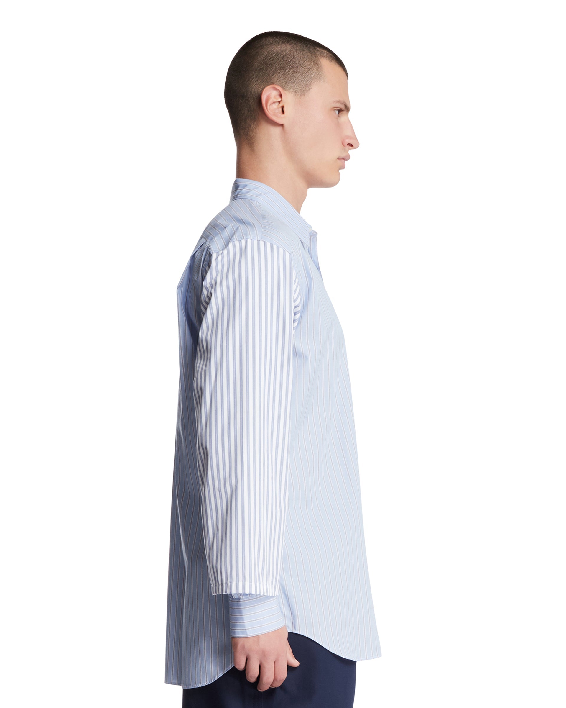 Оригінальна Light Blue Double-Sleeve Shirt Comme des garcons – збільшений вид