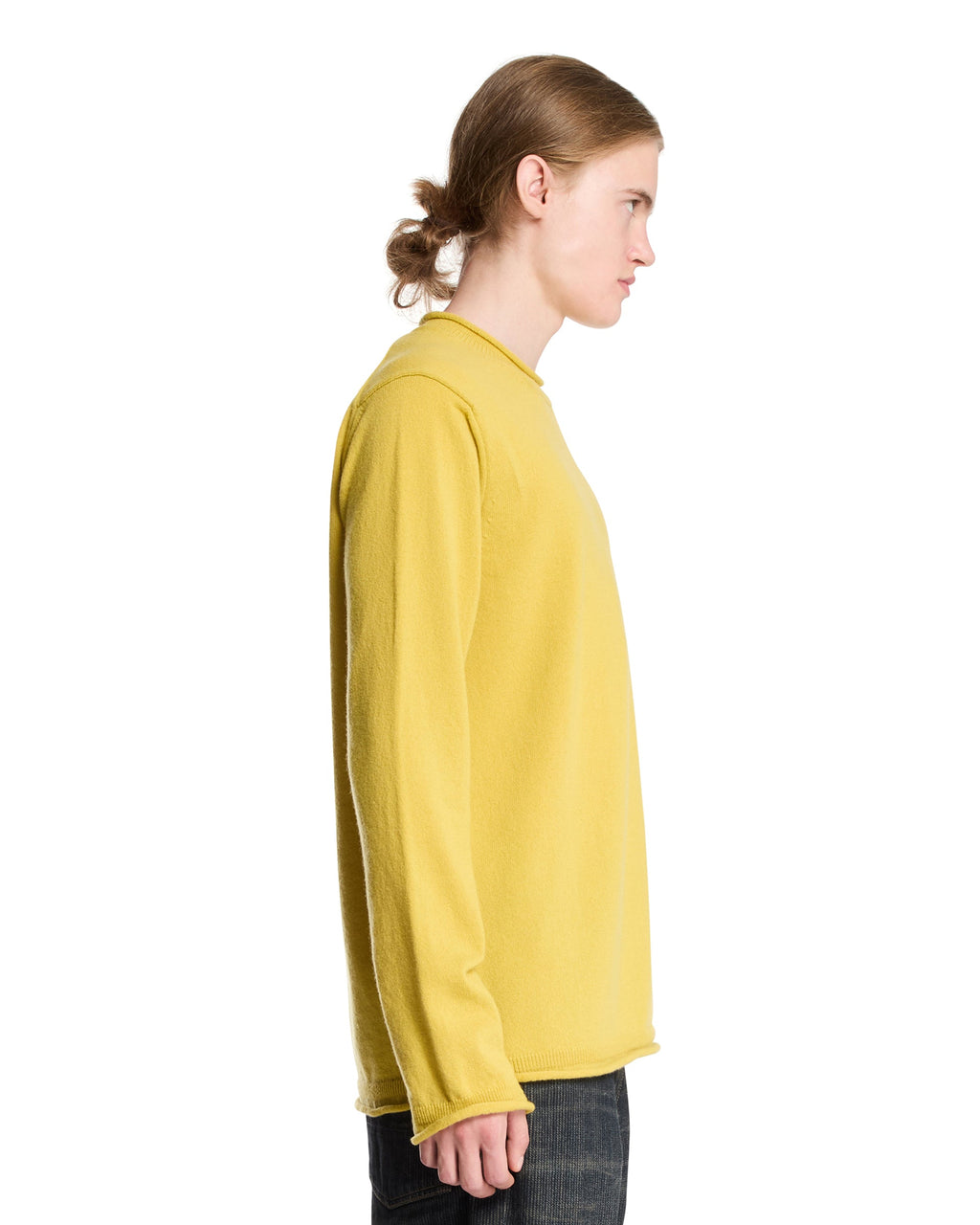 Оригінальна Yellow Wool Sweater Comme des garcons – збільшений вид