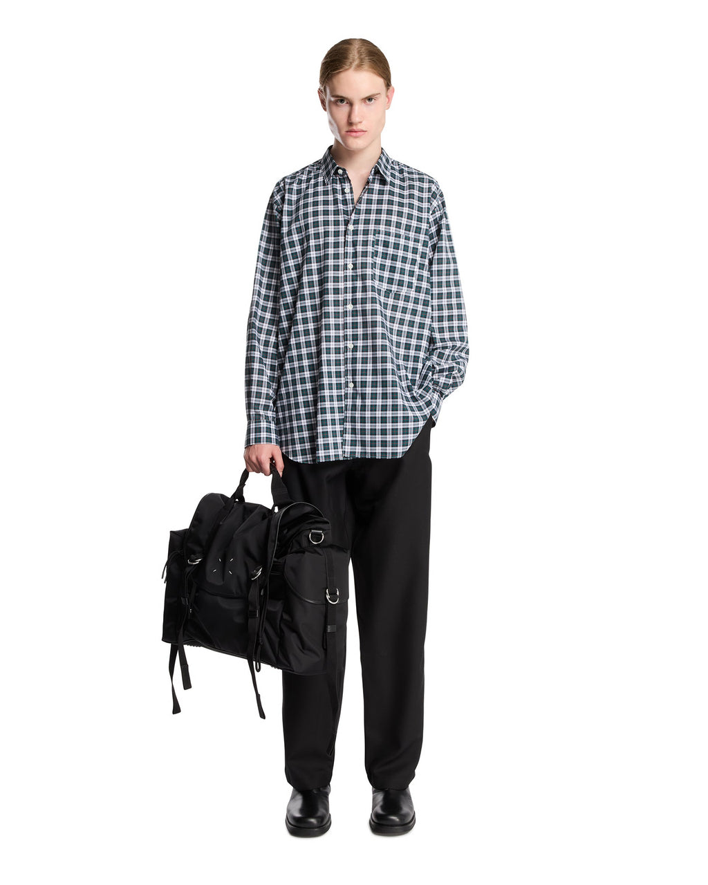 Black Wool Trousers Comme des garcons – Гарантія оригінальності – детальний вид
