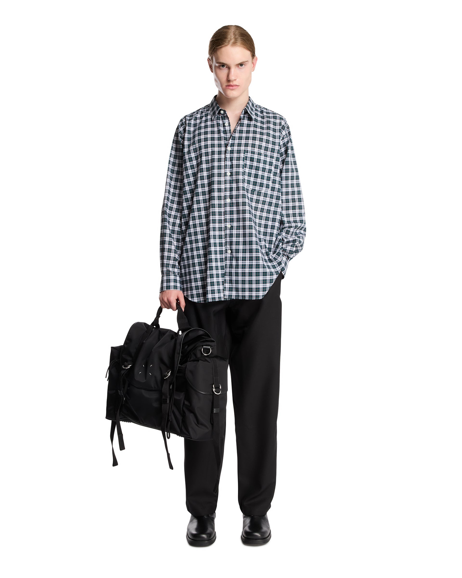 Black Wool Trousers Comme des garcons – Гарантія оригінальності – детальний вид
