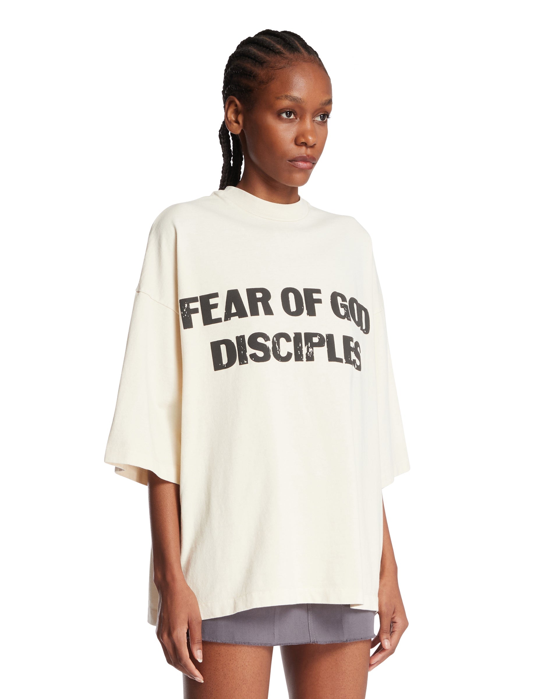 Оригінальна White Disciples T-Shirt Fear of god – вид ззаду