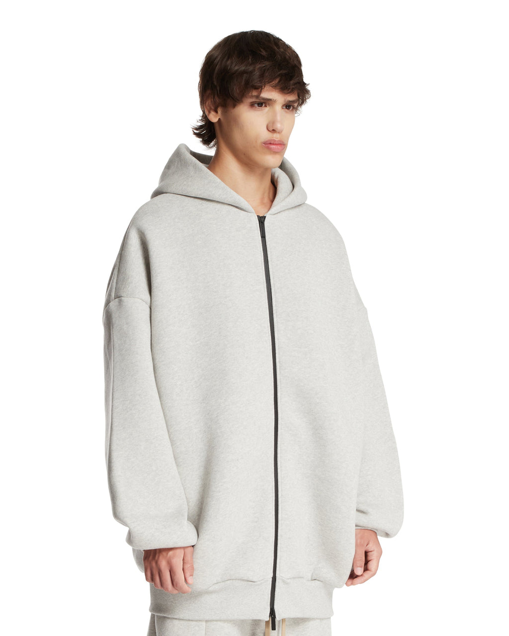 Оригінальна Gray Full Zip Sweatshirt Fear of god – вид ззаду