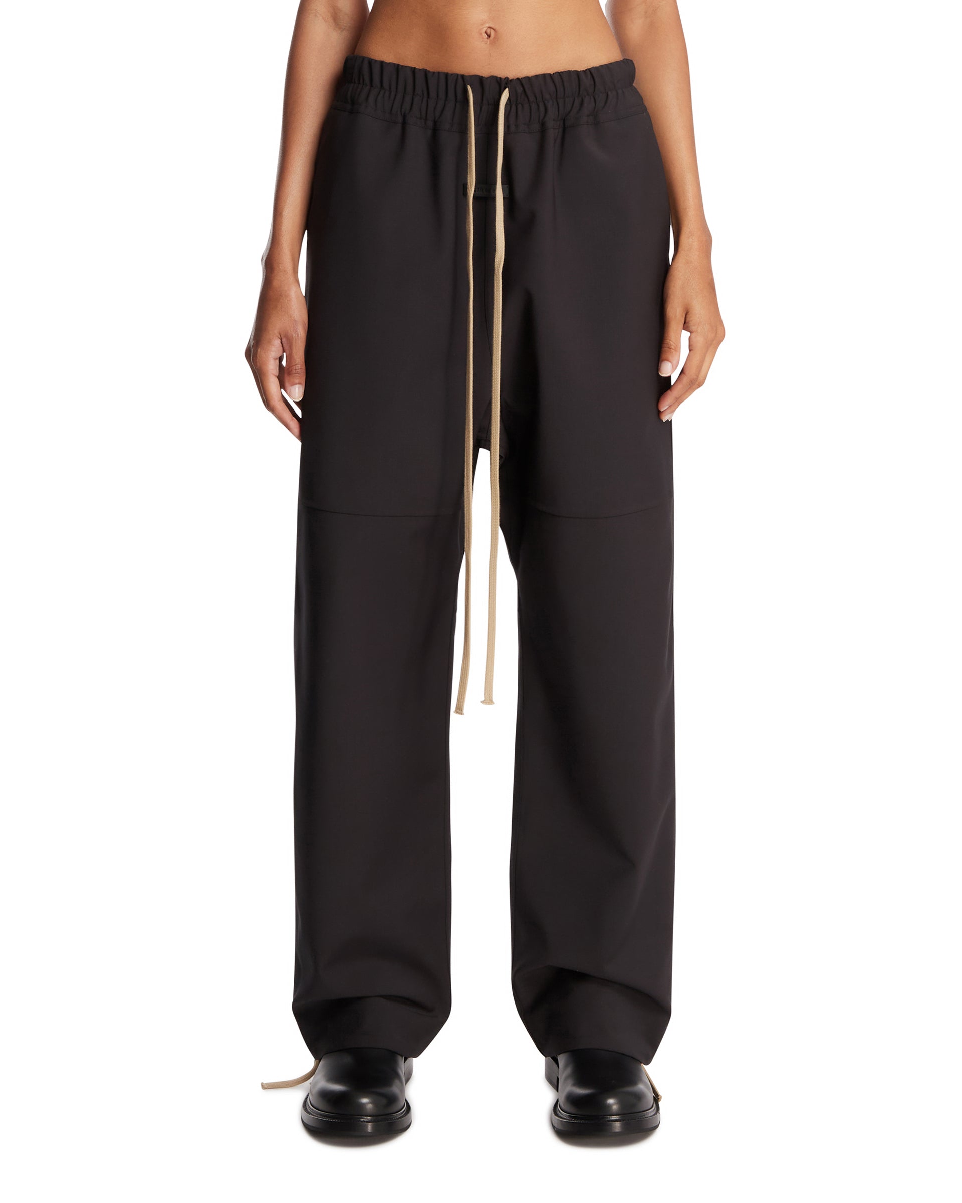 Black Drawstring Pants Fear of god – Гарантія оригінальності – боковий вид