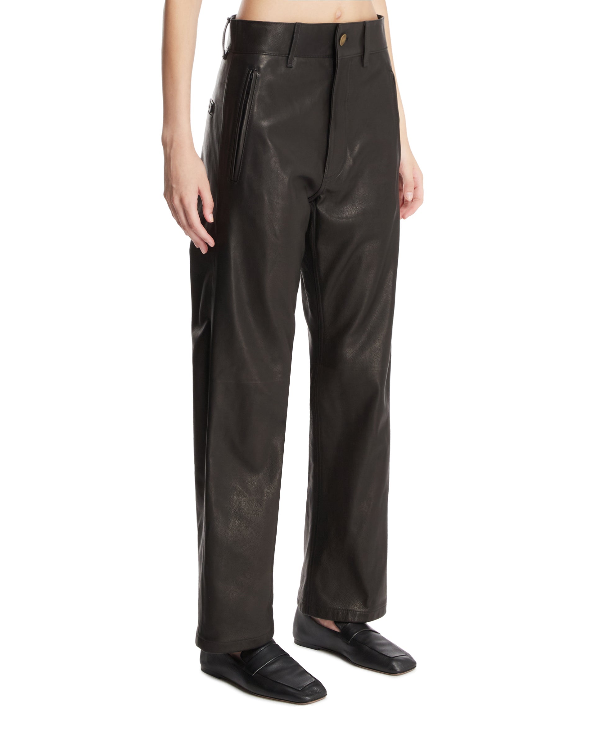 Black Leather Pants - FEAR OF GOD