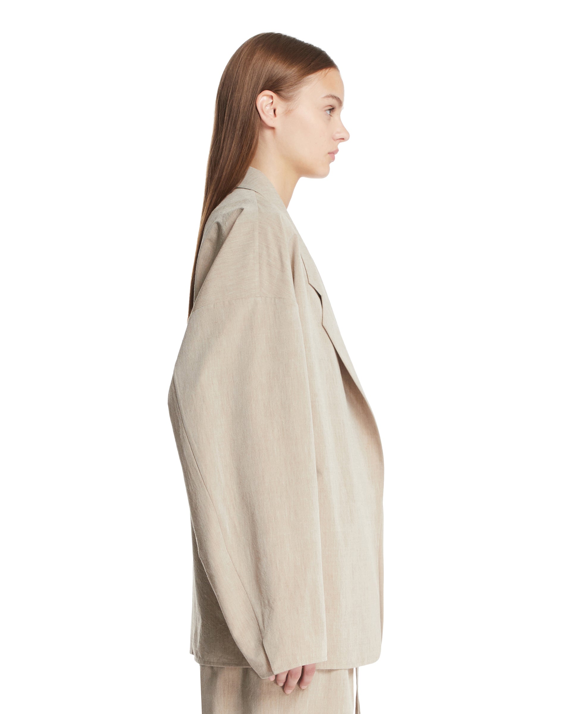 Beige Oversized Blazer - FEAR OF GOD