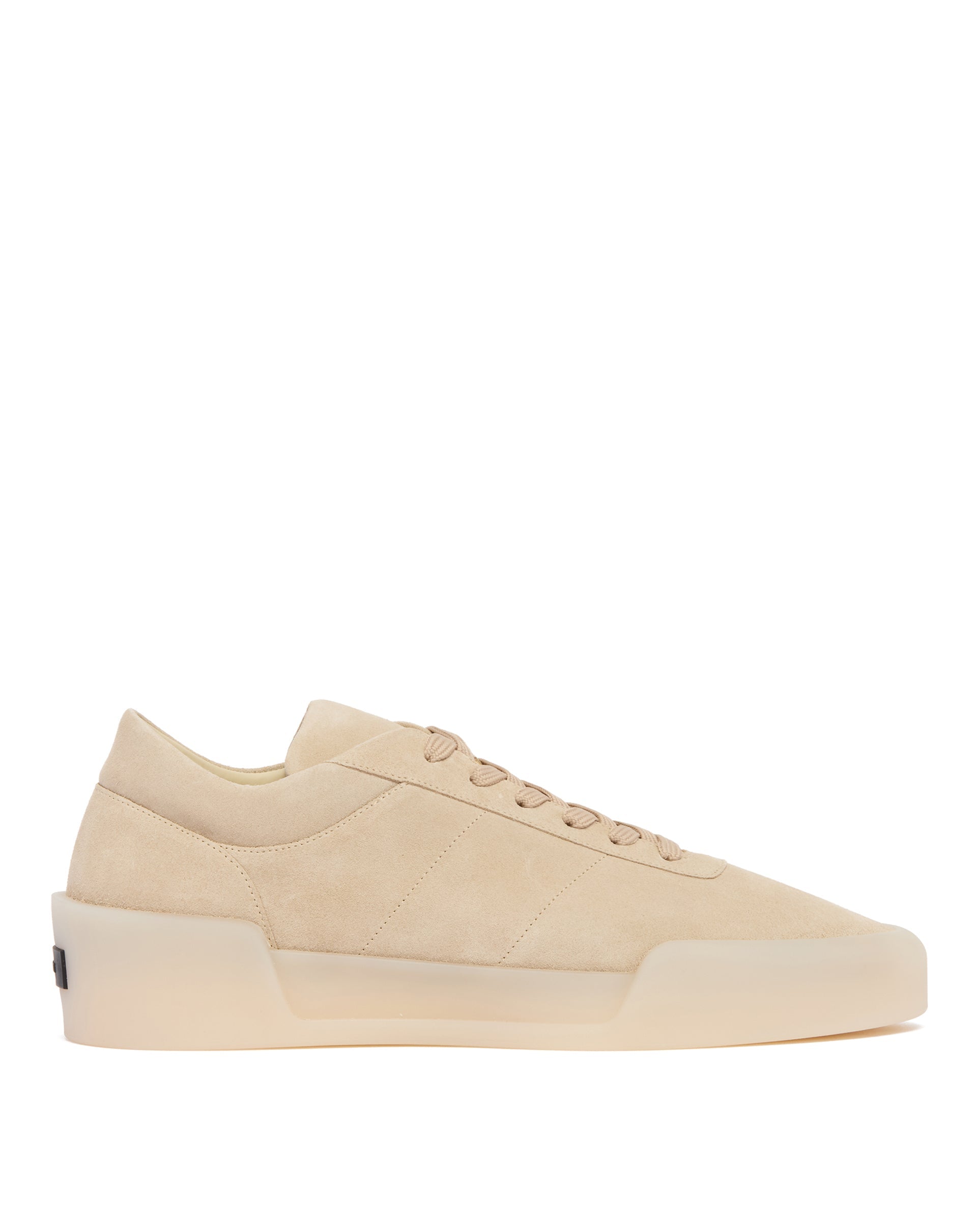 Beige Suede Aerobic Sneakers Fear of god оригінал – Купити в Україні – боковий вид