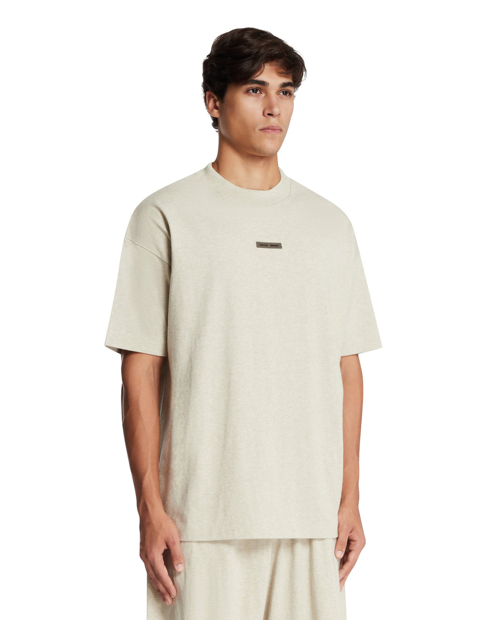 Gray Cotton Logo T-Shirt Fear of god – Гарантія оригінальності – вид ззаду