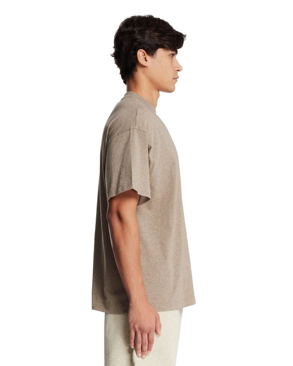 Beige Cotton Logo T-Shirt Fear of god – Гарантія оригінальності – збільшений вид