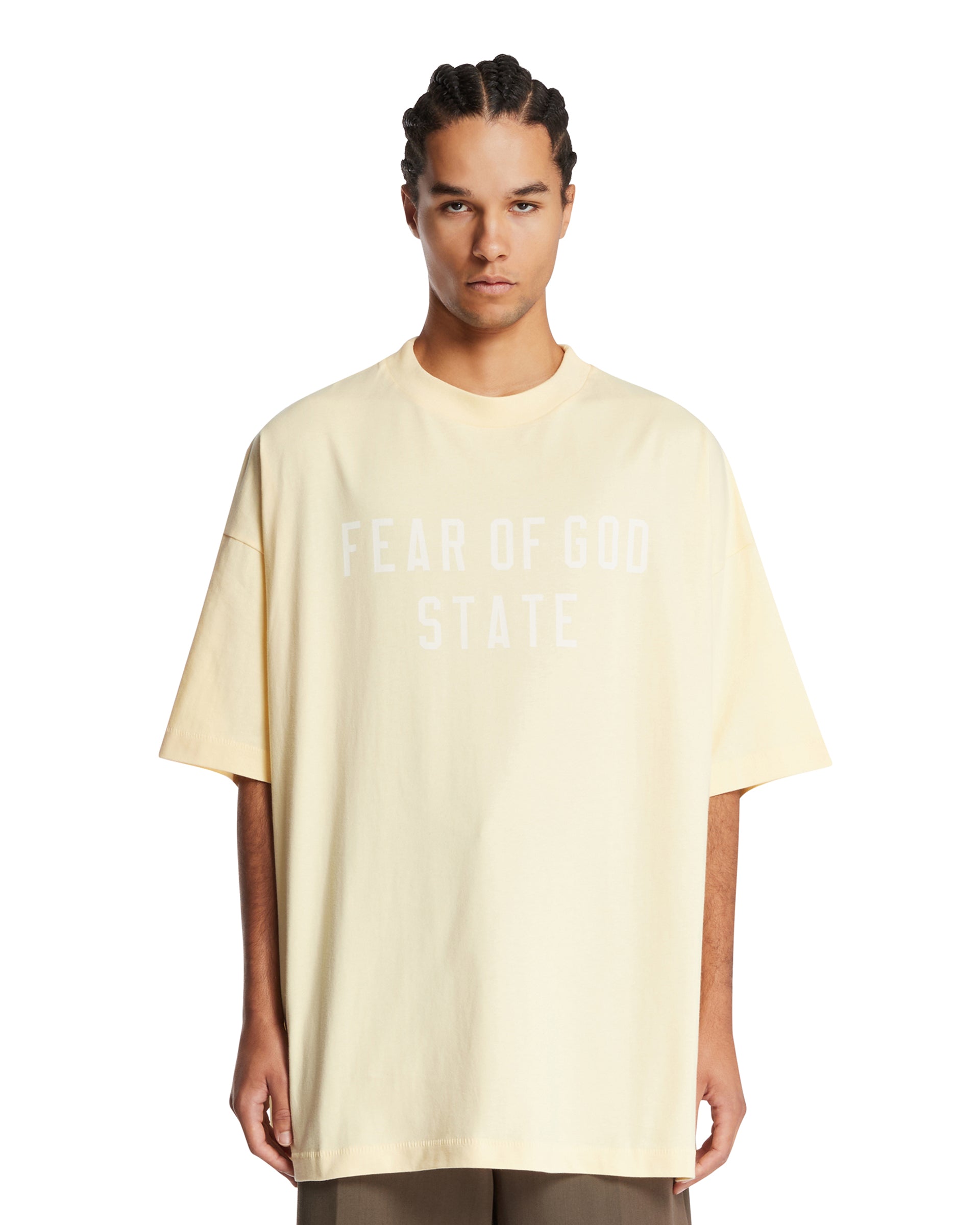 Оригінальна Yellow 90s T-Shirt Fear of god – боковий вид - FEAR OF GOD