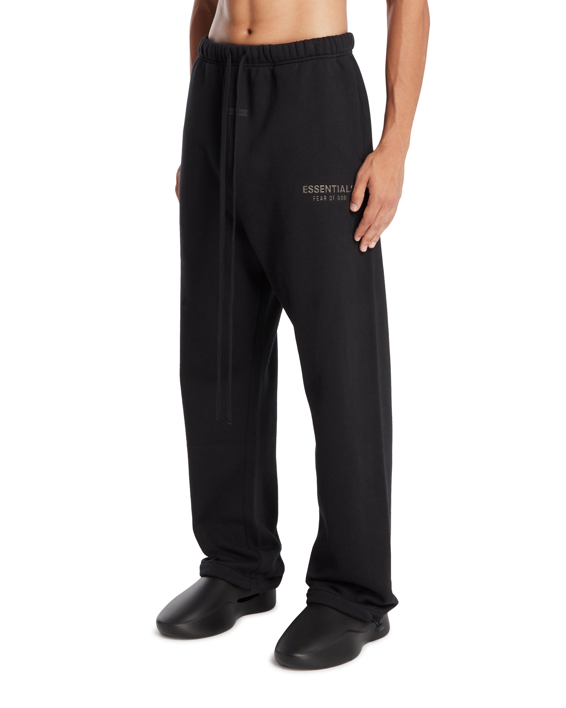Black Logo Pants Fear of god – Гарантія оригінальності – вид ззаду