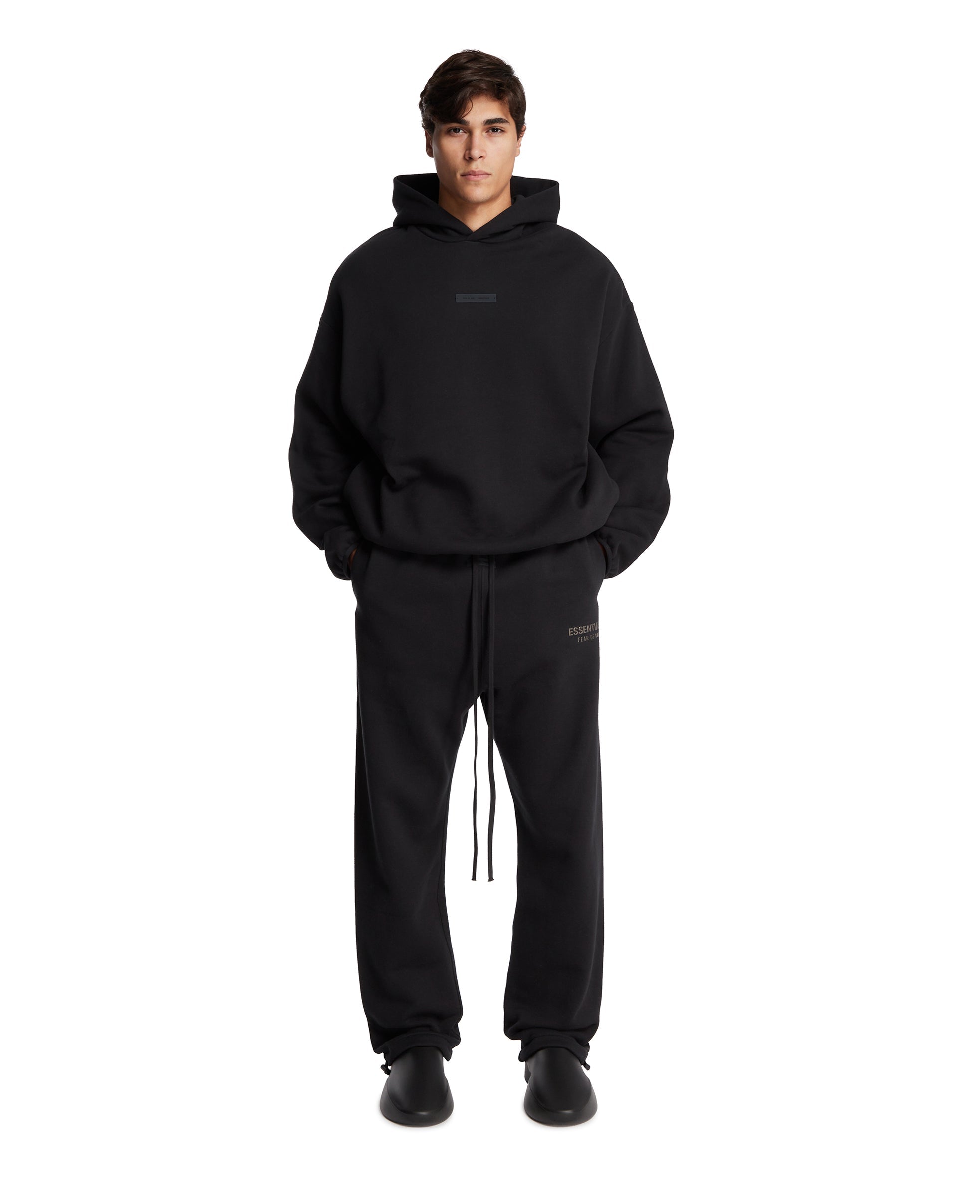 Black Logo Pants Fear of god – Гарантія оригінальності – детальний вид