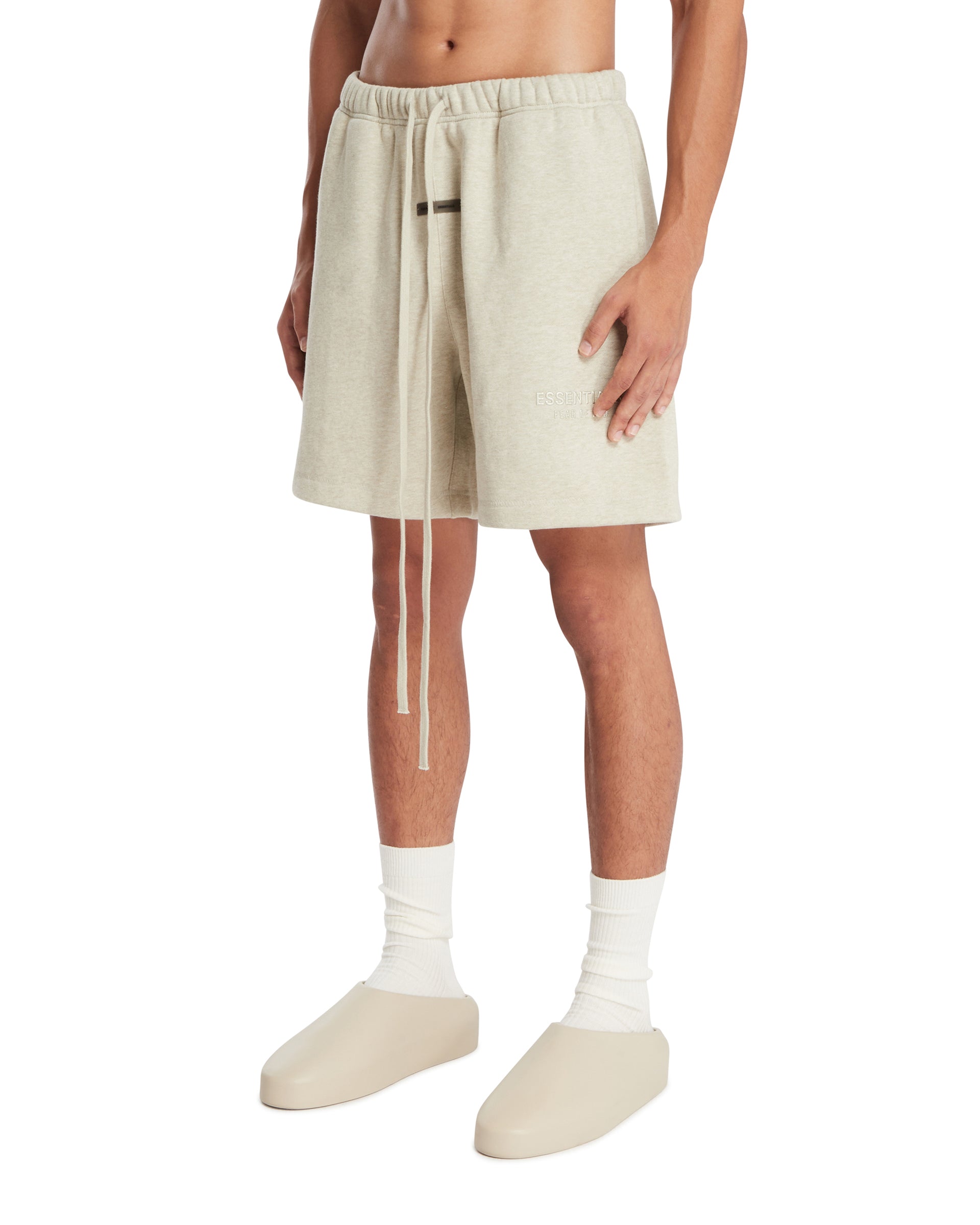 Gray Cotton Shorts Fear of god оригінал – Купити в Україні – вид ззаду - FEAR OF GOD