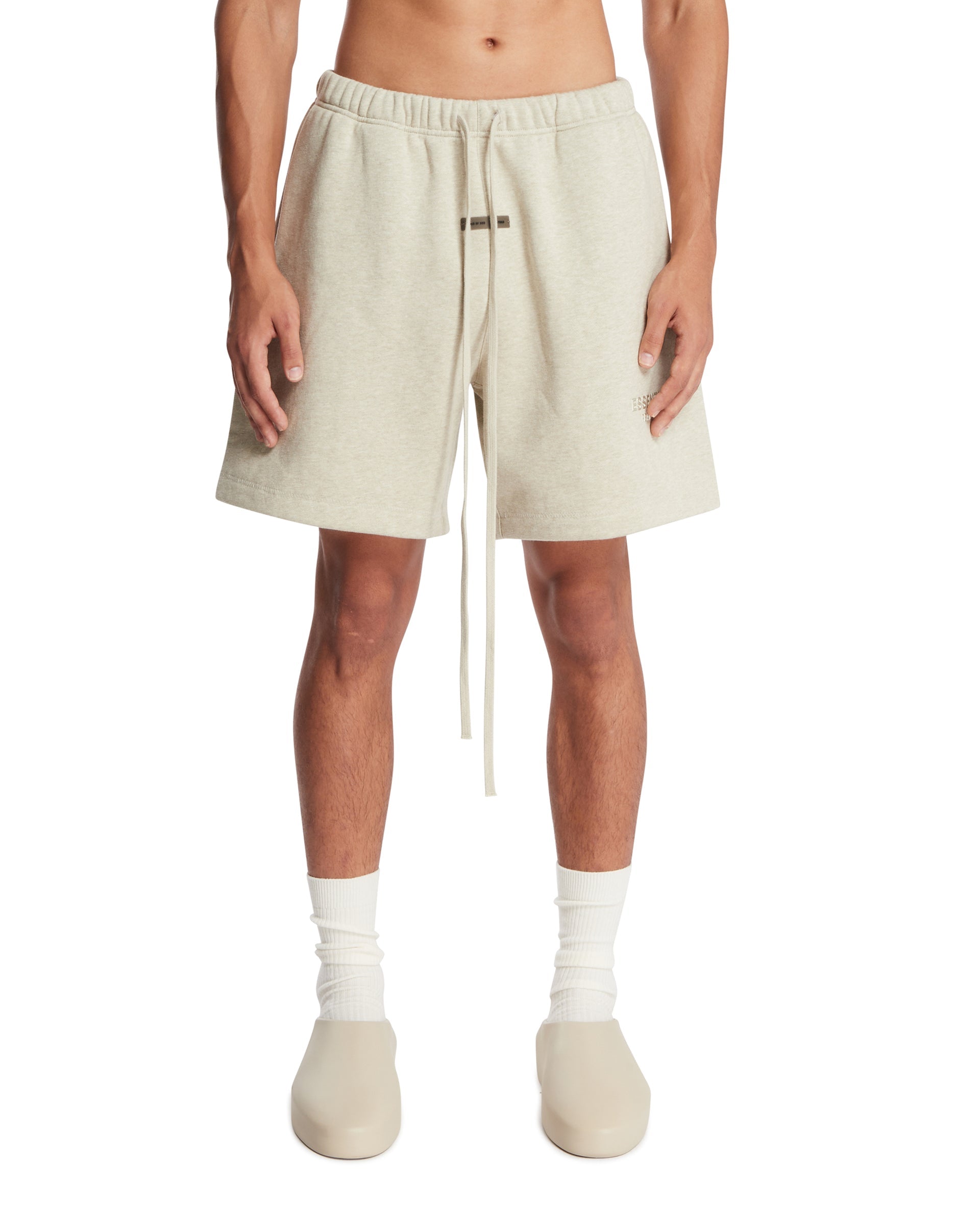 Gray Cotton Shorts Fear of god оригінал – Купити в Україні – боковий вид - FEAR OF GOD
