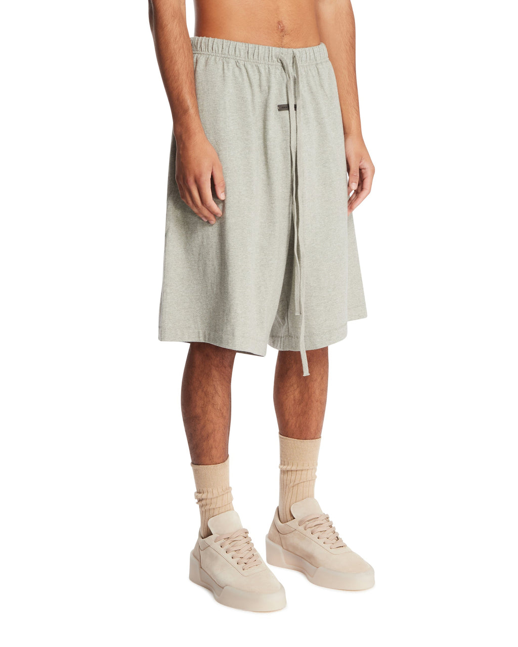 Gray Relaxed Cotton Shorts Fear of god оригінал – Купити в Україні – вид ззаду