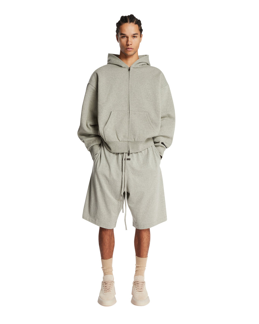 Gray Relaxed Cotton Shorts Fear of god оригінал – Купити в Україні – детальний вид