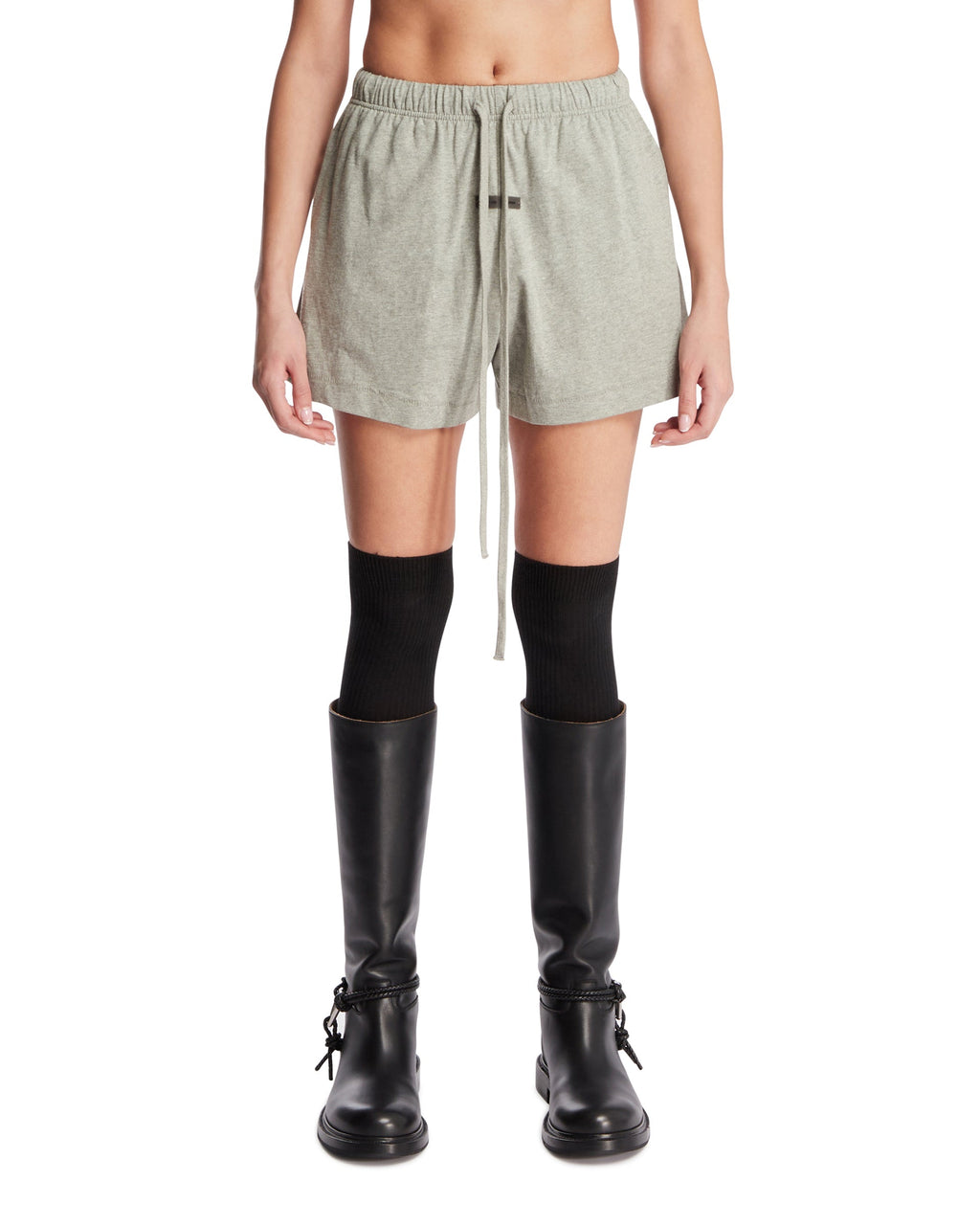 Gray Cotton Shorts Fear of god оригінал – Купити в Україні – боковий вид