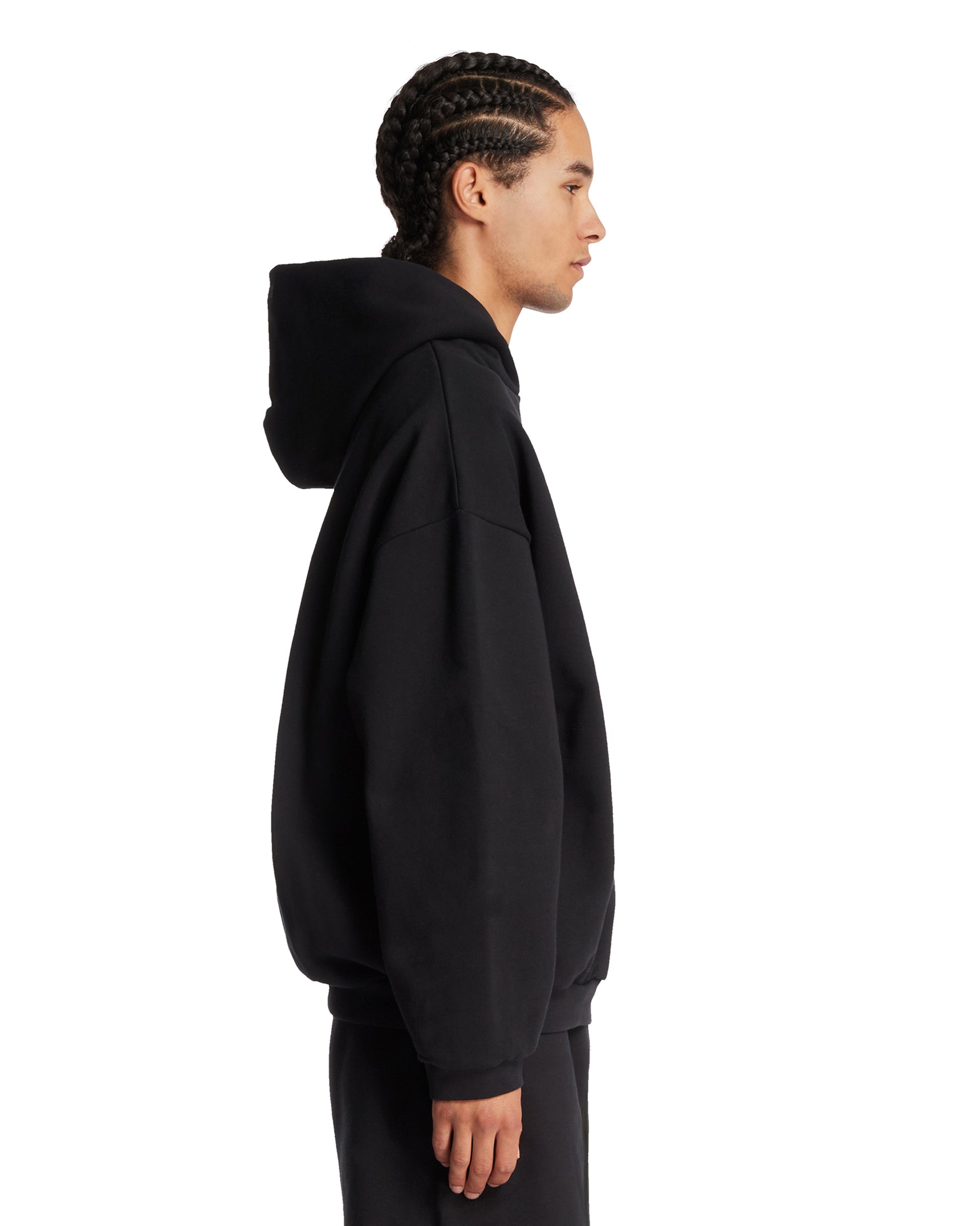 Black 90s Hoodie Fear of god – Гарантія оригінальності – збільшений вид - FEAR OF GOD