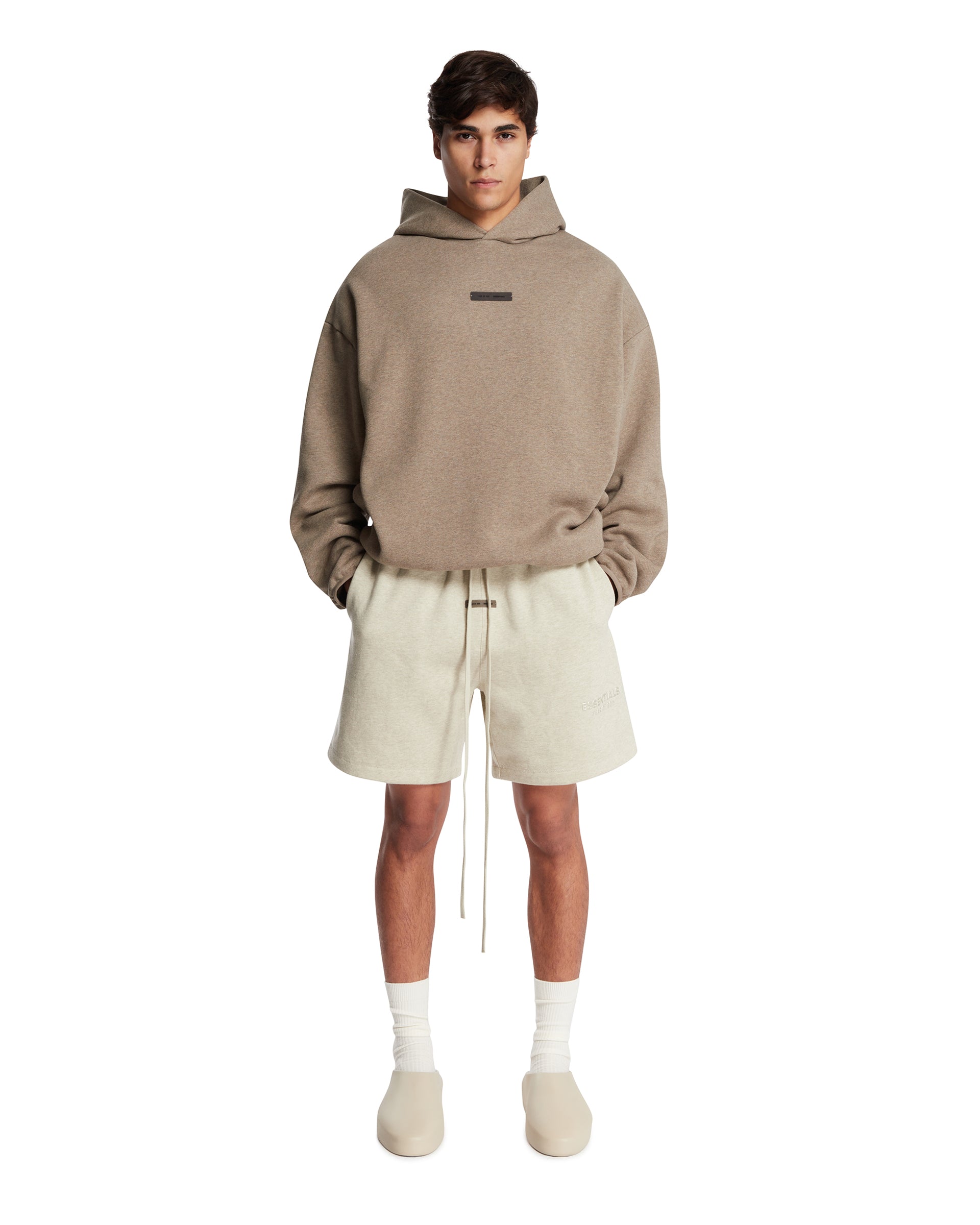 Beige Cotton Hoodie - FEAR OF GOD
