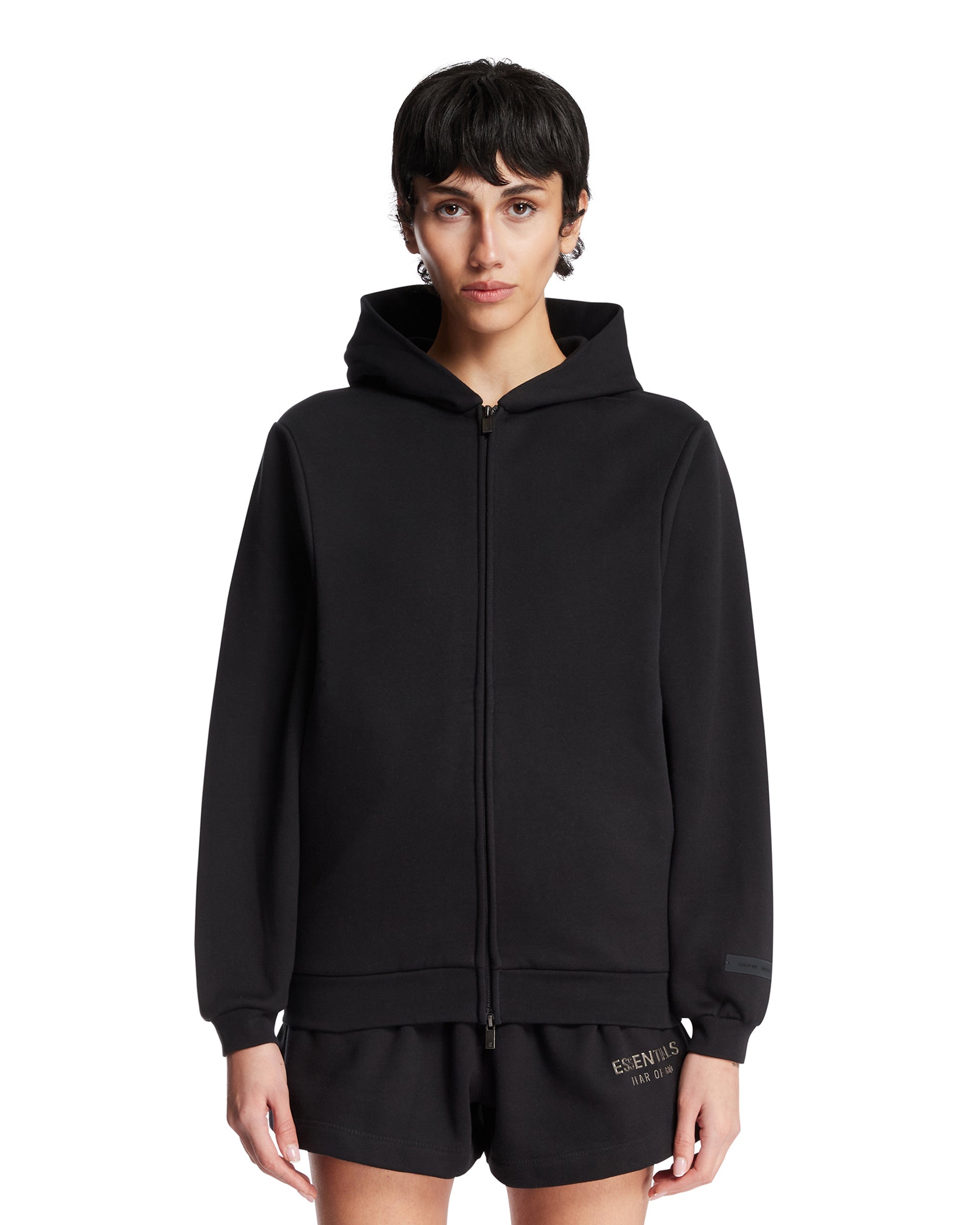 Оригінальна Black Fear Of God State Sweatshirt Fear of god – боковий вид - FEAR OF GOD