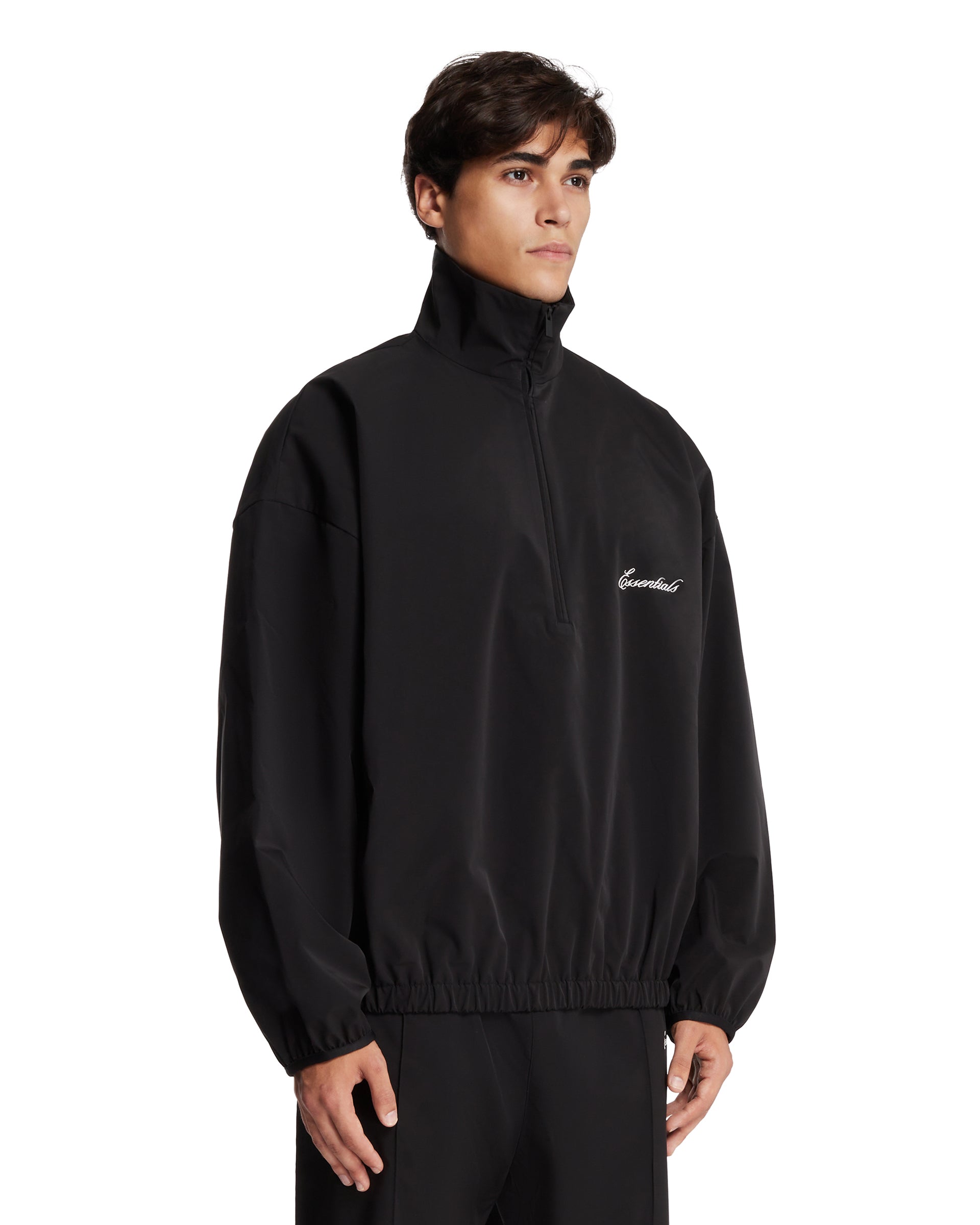 Black Zip-up Hoodie - FEAR OF GOD