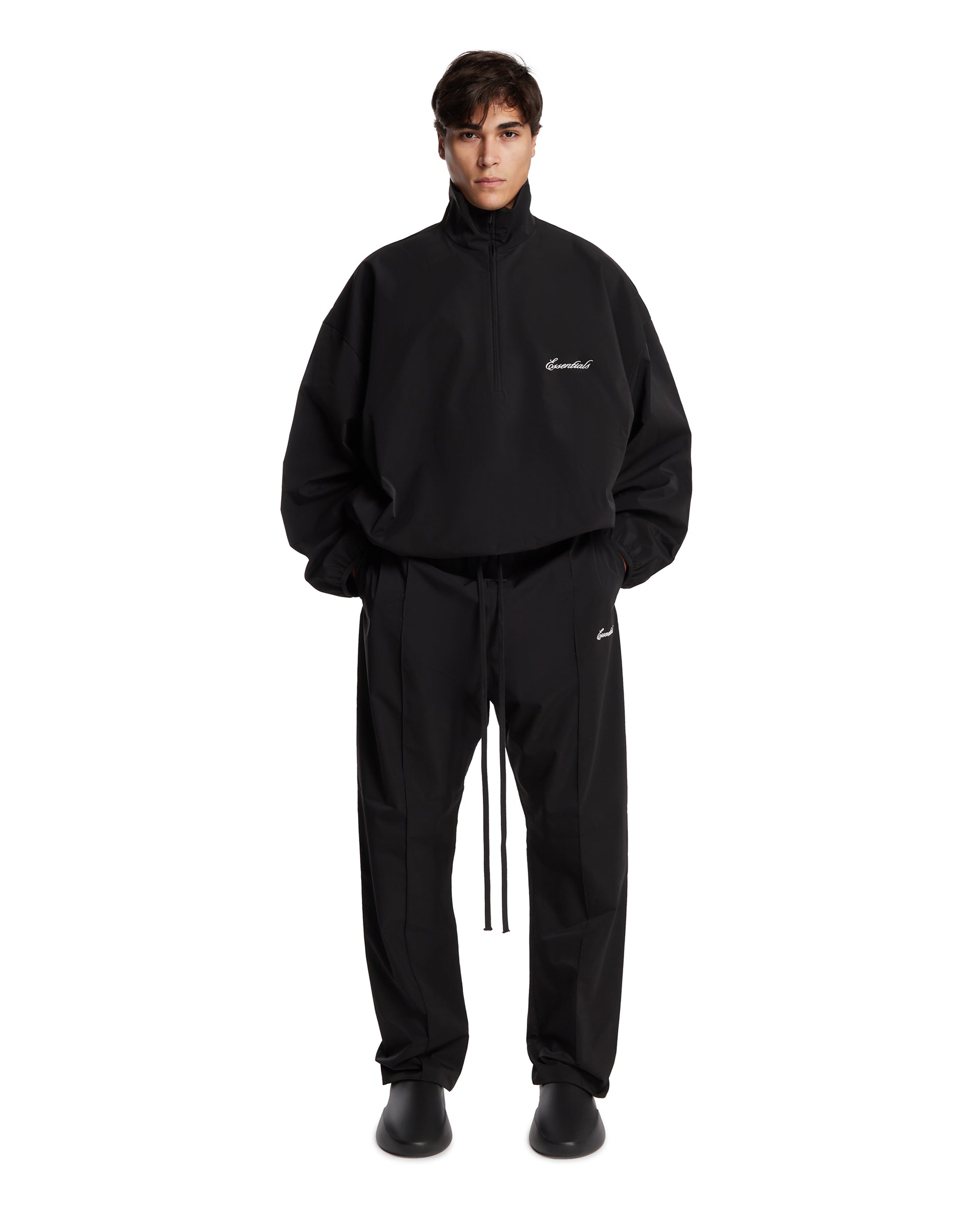 Black Zip-up Hoodie - FEAR OF GOD
