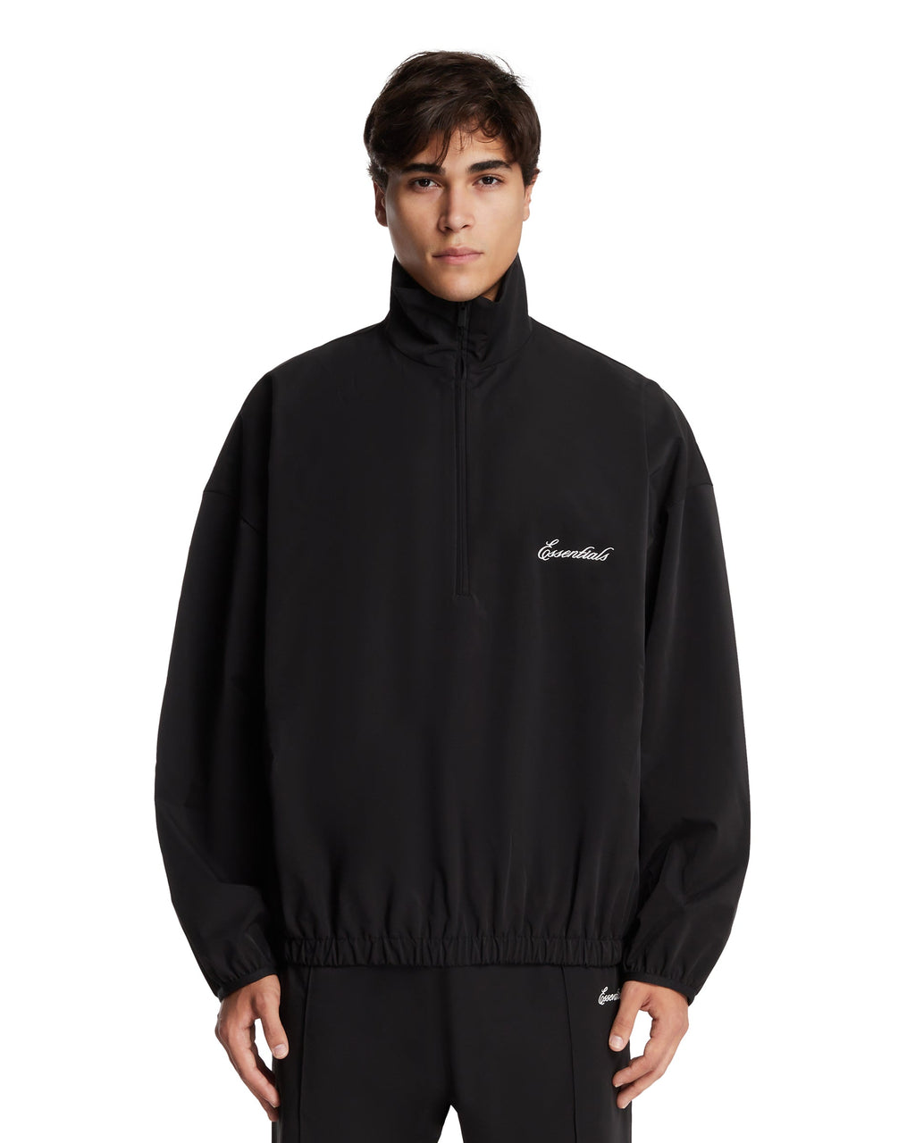 Оригінальна Black Zip-Up Hoodie Fear of god – боковий вид