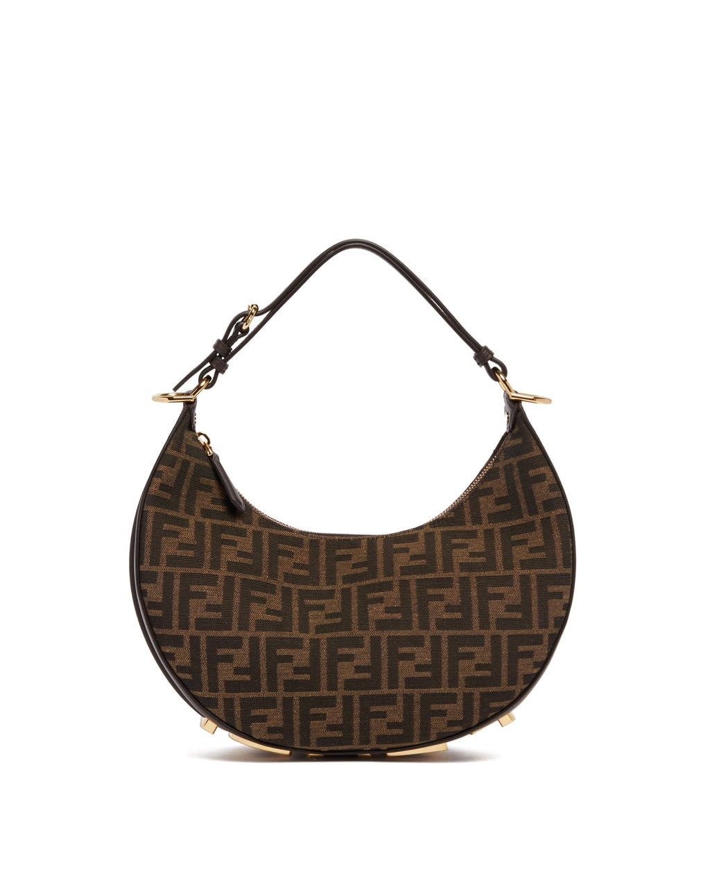 Beige Fendigraphy Small Bag Fendi оригінал – Купити в Україні – боковий вид