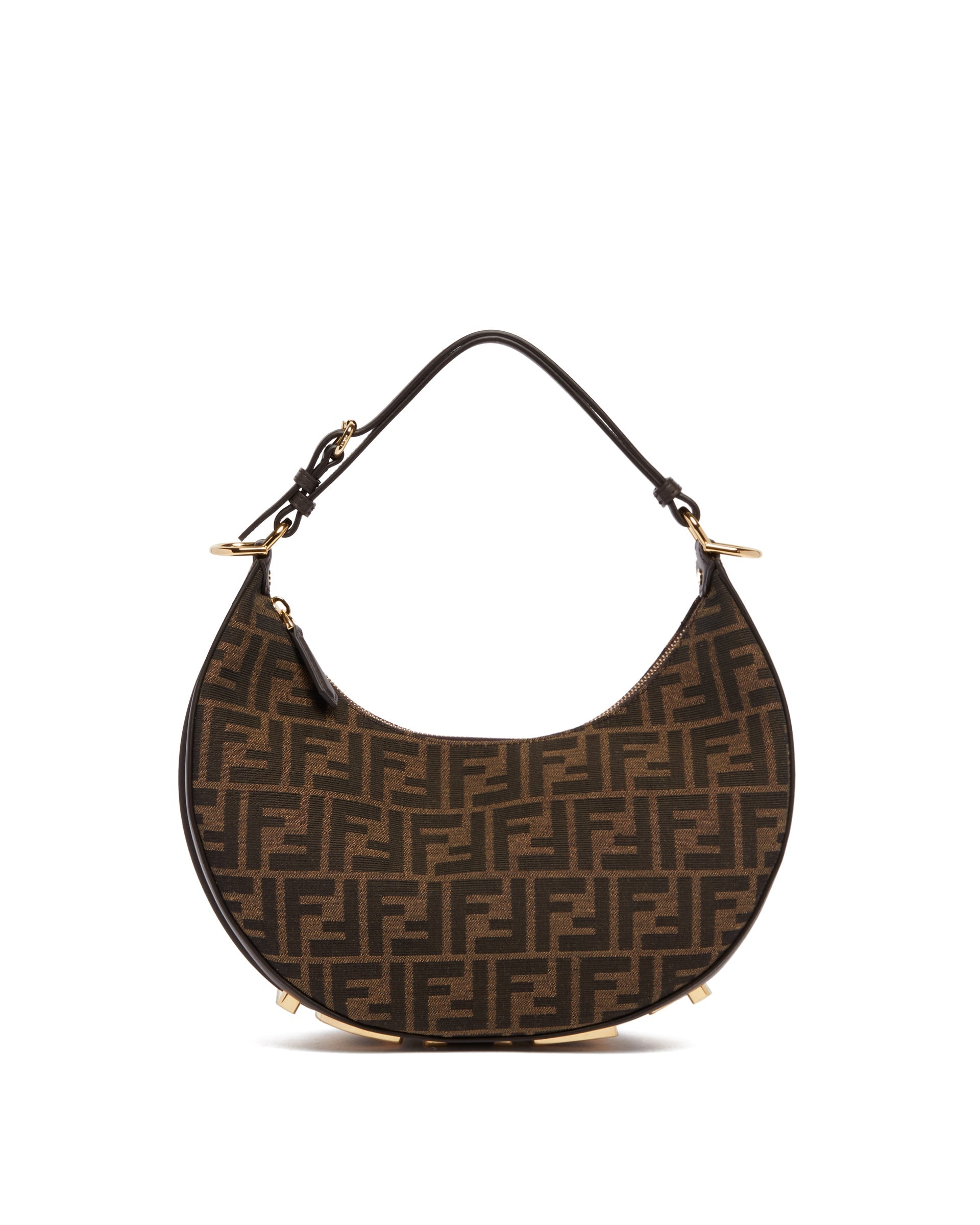 Beige Fendigraphy Small Bag Fendi оригінал – Купити в Україні – боковий вид