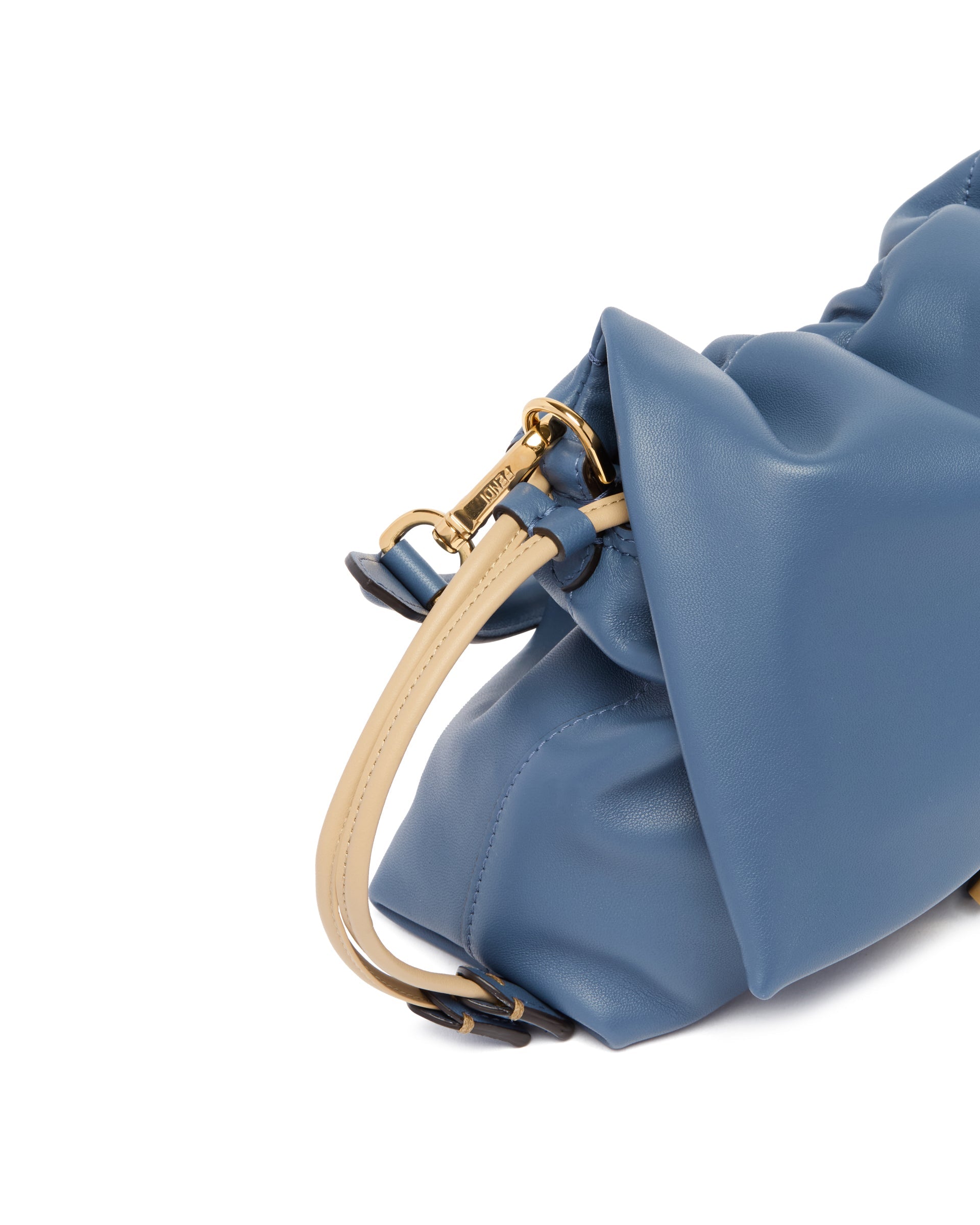 Blue Medium Mamma Baguette Bag Fendi – Гарантія оригінальності – збільшений вид