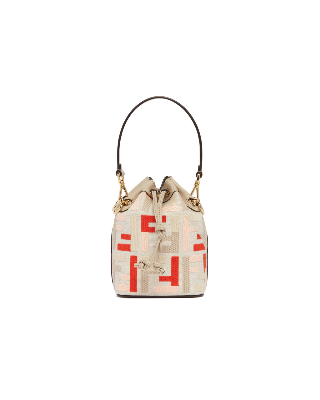 Beige Mon Tresor Minibag Fendi оригінал – Купити в Україні – вид ззаду
